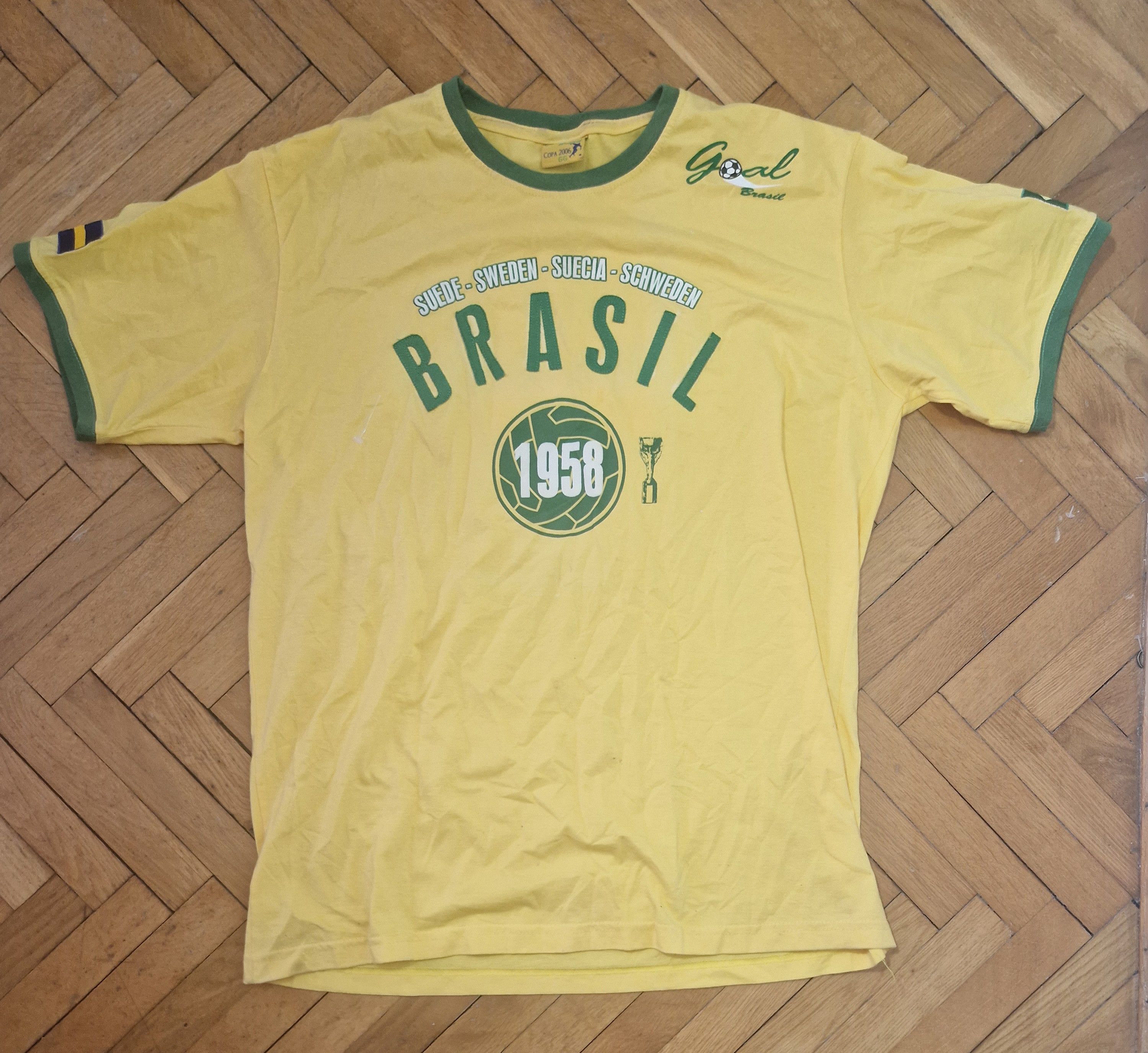 Vintage vintage brasil 2006 y2k tee Size US L / EU 52-54 / 3 - 1 Thumbnail