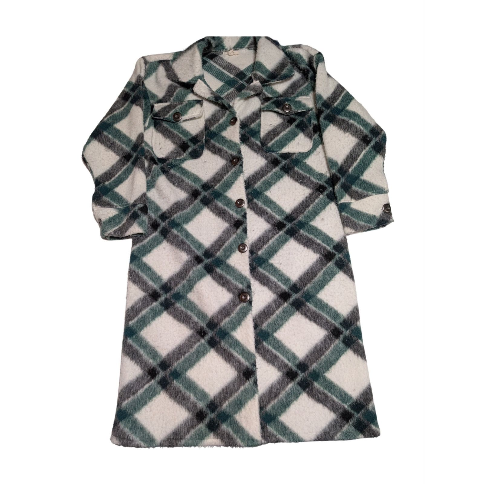 ELAN Elan Nova Plaid Coat Women’s Size Small S Size S / US 4 / IT 40 - 5 Thumbnail
