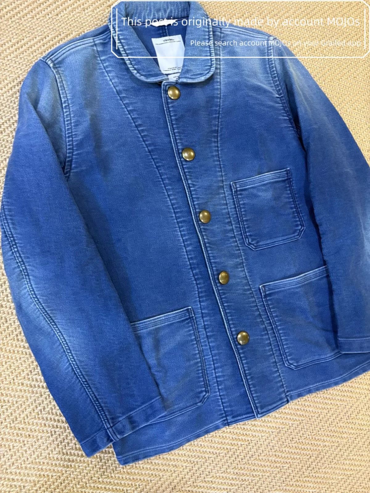 Visvim Sz 2 Visvim Potomac Denim Hunting Jacket mojos1208 Size US M / EU 48-50 / 2 - 3 Thumbnail