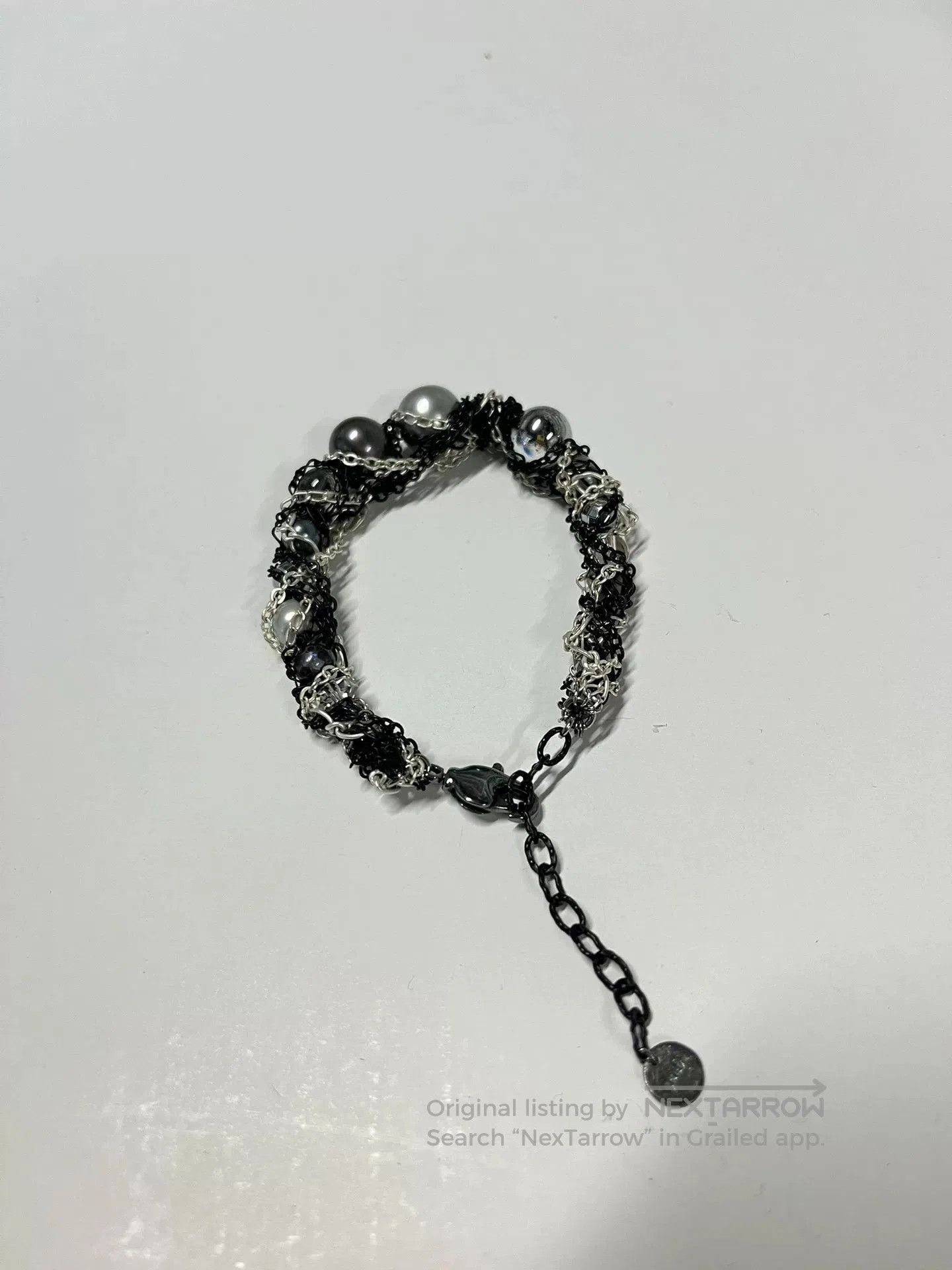 Gunda Gunda Irregular Pearl Chain Bracelet. Size ONE SIZE - 6 Thumbnail