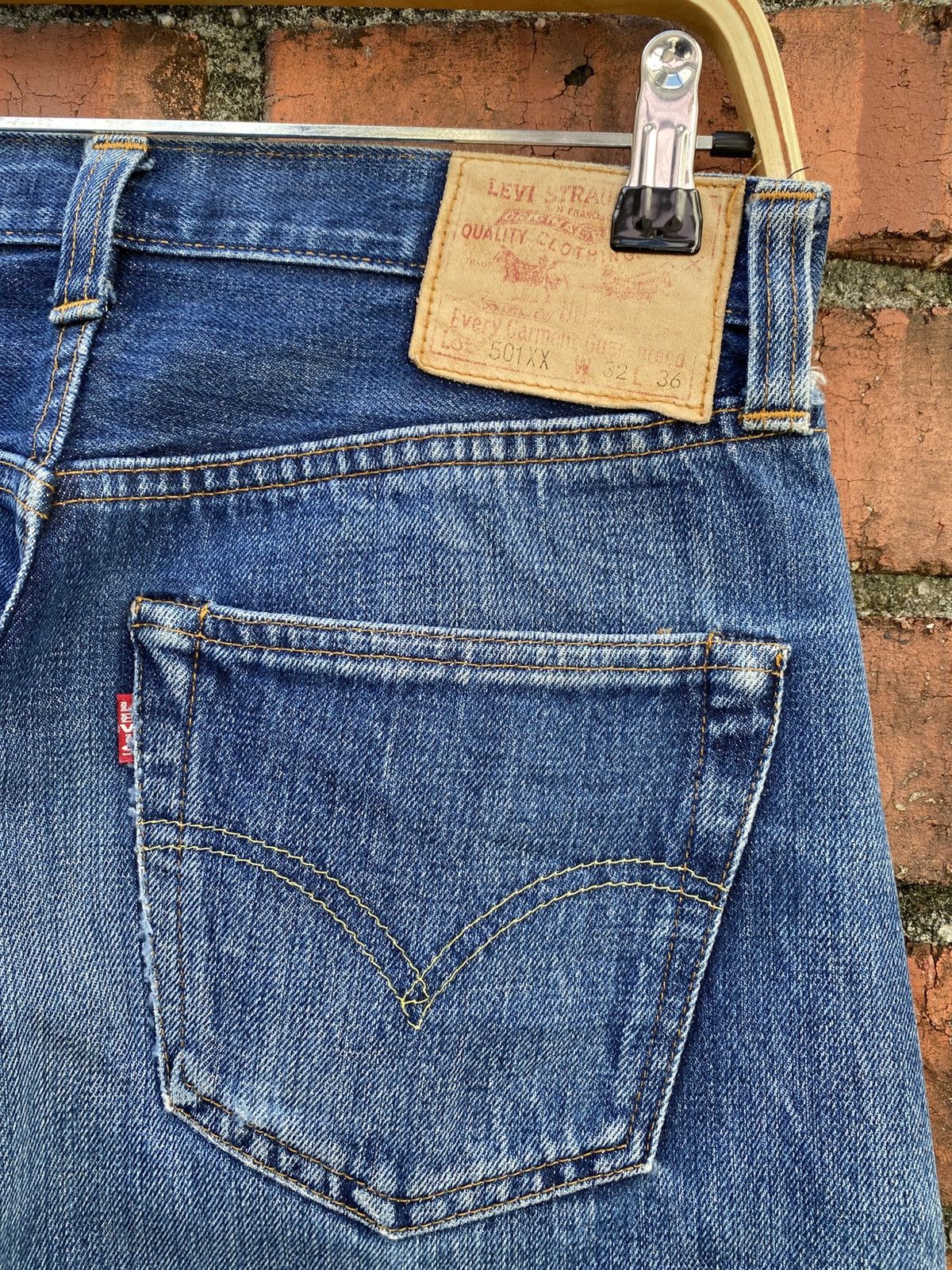 Levi's Vintage Clothing W30x29.5 Vintage levi's 501xx redline made in USA Size US 30 / EU 46 - 5 Thumbnail