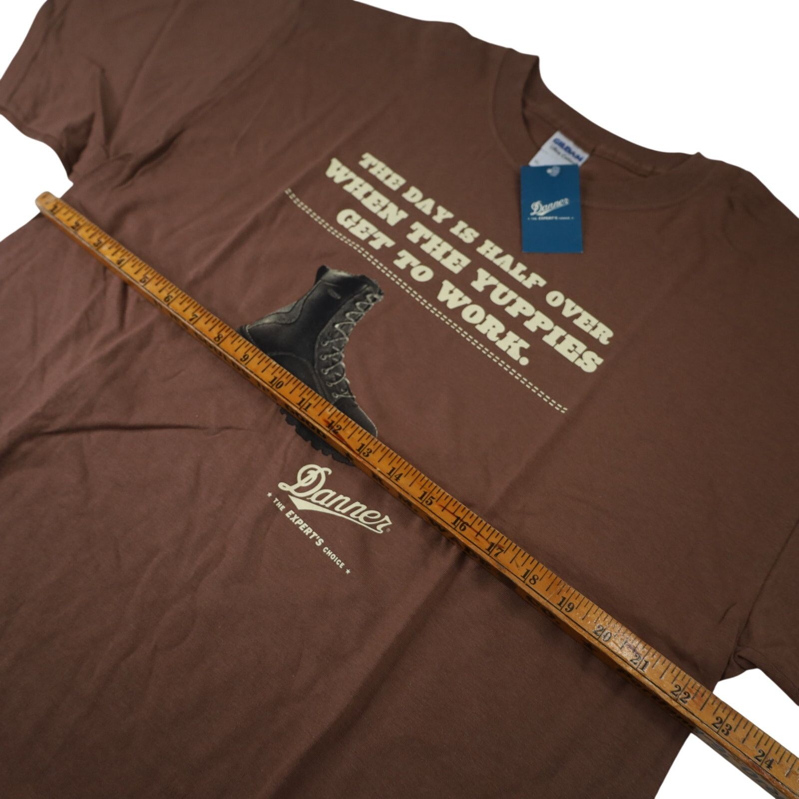 Danner × Vintage NWT Danner Boots Graphic T Shirt Size US XL / EU 56 / 4 - 7 Thumbnail