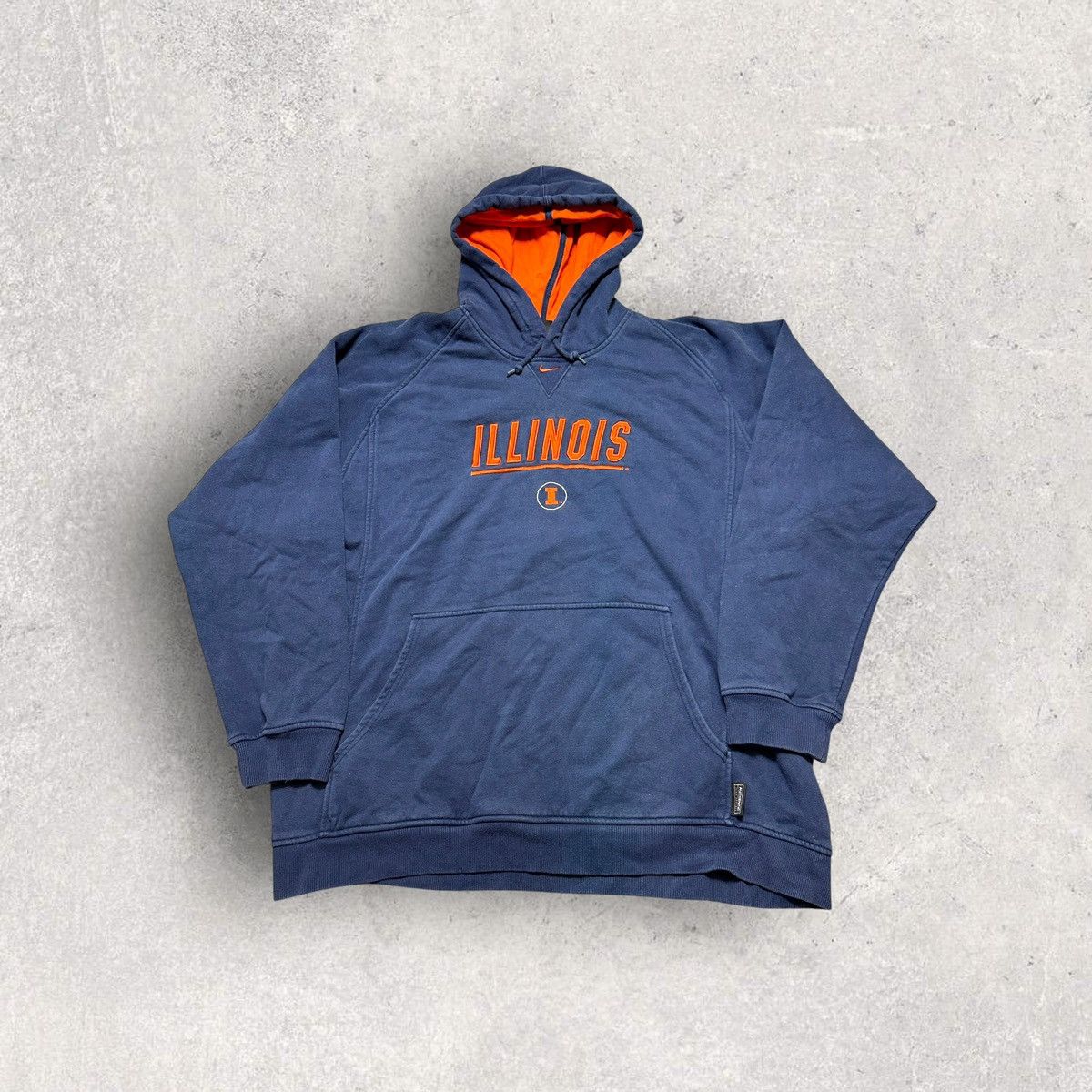 NCAA Vintage Illinois Fighting Illini hoodie Size US XL / EU 56 / 4 - 1 Thumbnail