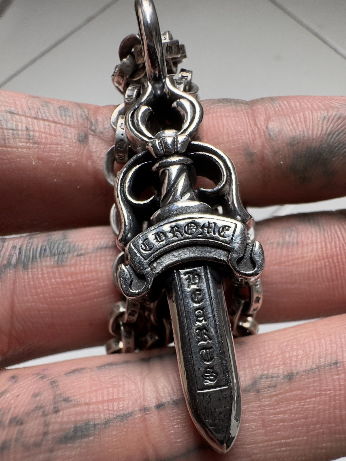 Chrome Hearts Chrome Hearts Double Dagger Pendant Size ONE SIZE - 7 Thumbnail