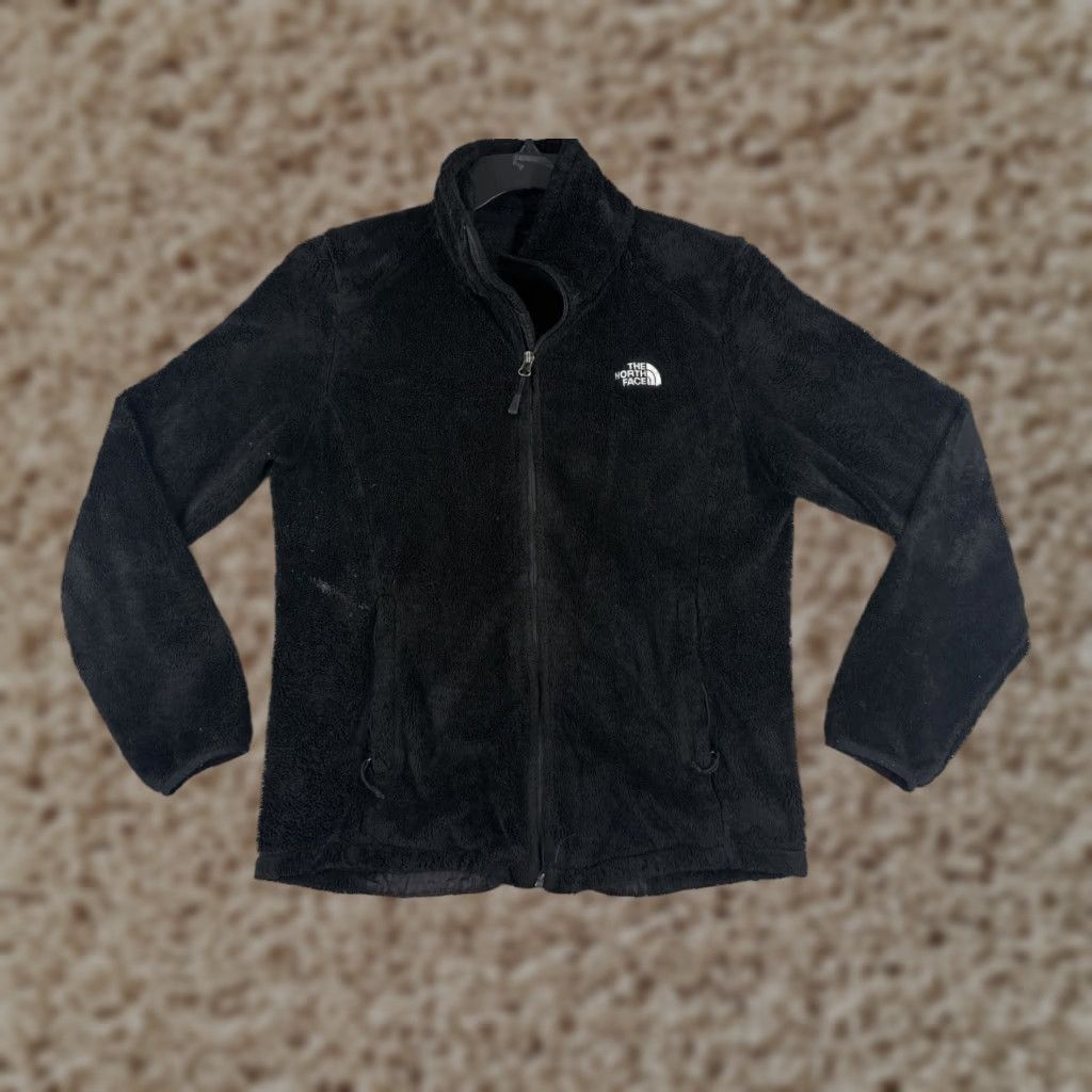 The North Face The North Face Jacket Women Medium Black Polyester Fleece Full Zip Mock READ ME Size M / US 6-8 / IT 42-44 - 1 Thumbnail