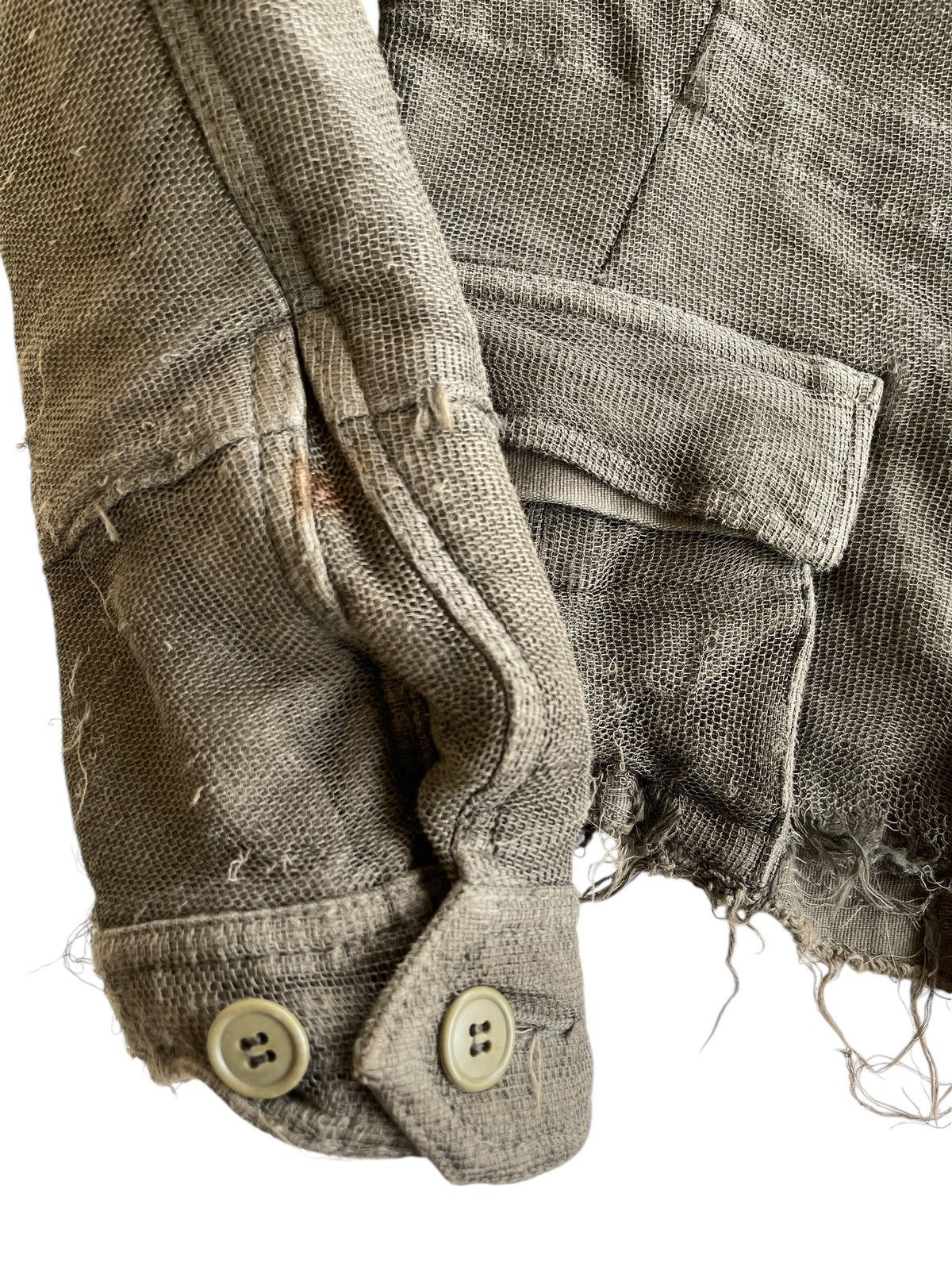 Maison MIHARA YASUHIRO AW05 Miharayasuhiro distressed Pattern cargo jacket Size M / US 6-8 / IT 42-44 - 24 Thumbnail