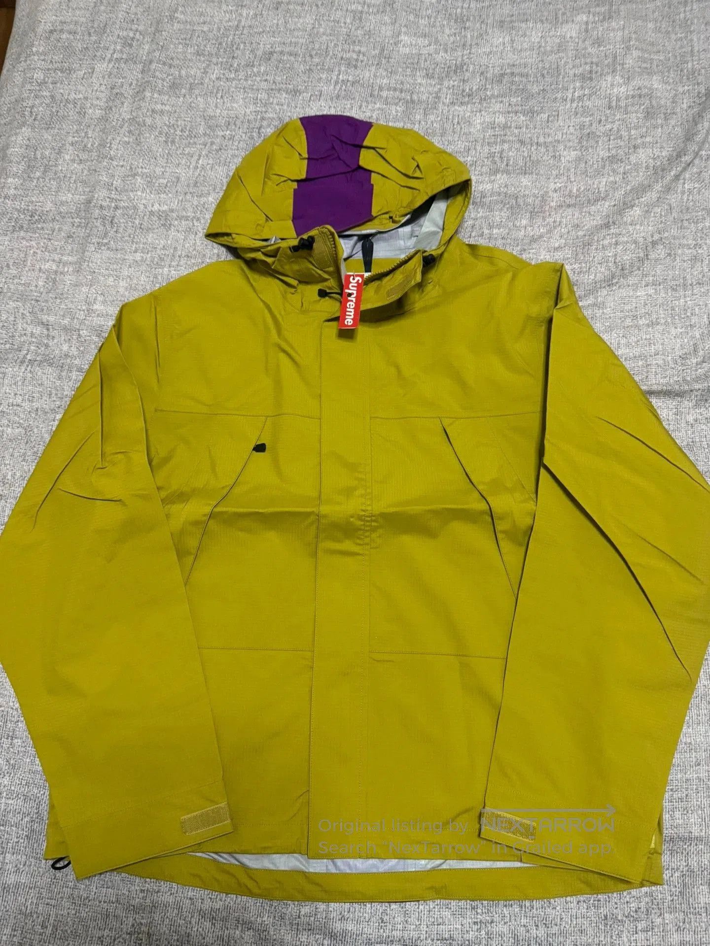 Fox Racing × Supreme Supreme Fox Racing Jacket Yellow | Grailed