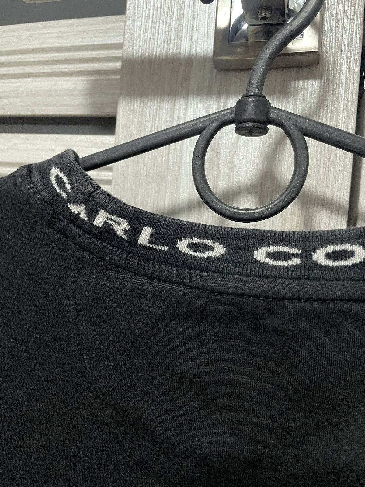 Carlo Colucci Carlo Colucci Vintage Black Logo Streetwear T-Shirt M Size US M / EU 48-50 / 2 - 4 Thumbnail