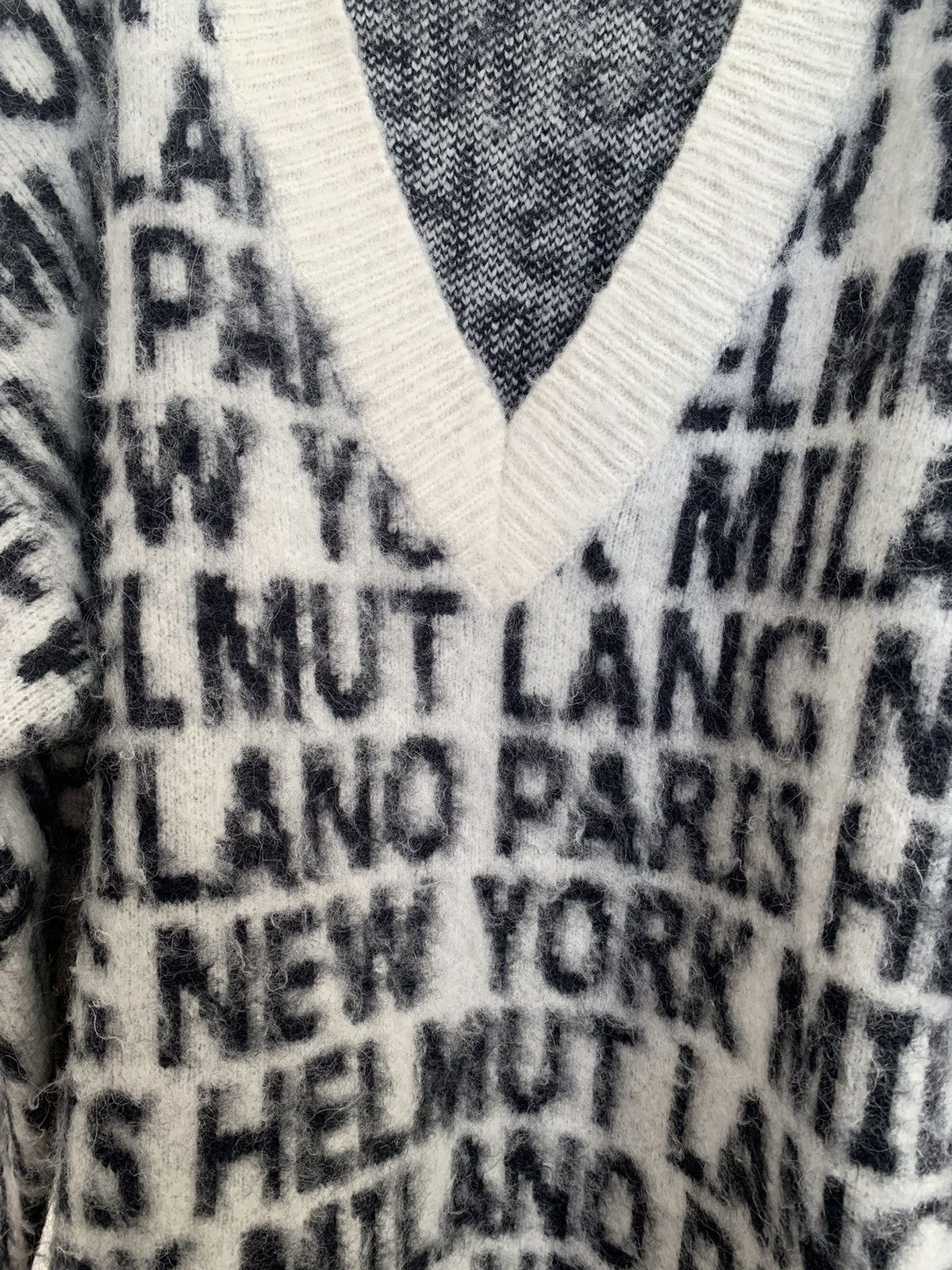 Helmut Lang Helmut Lang Cities Knit Size US M / EU 48-50 / 2 - 3 Thumbnail