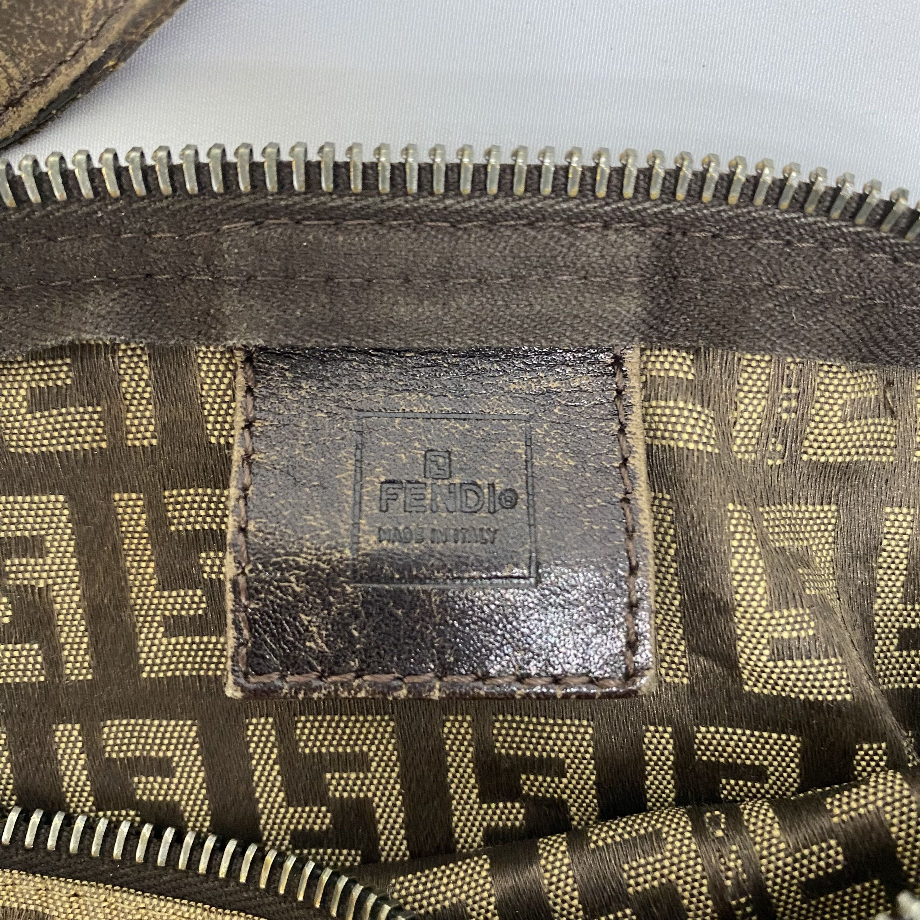 Fendi Vintage Fendi Zucca Mini Bag Hand Carry Size ONE SIZE - 6 Thumbnail