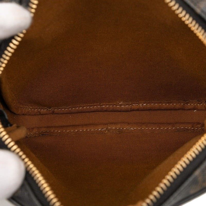 Celine Celine Triomphe Coated Canvas Shoulder Bag Brown Size ONE SIZE - 2 Thumbnail