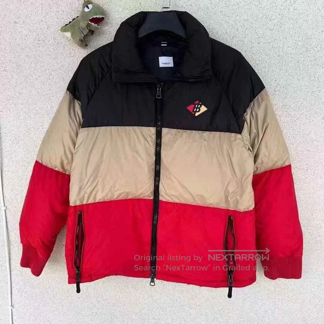 Burberry Burberry Colorblock TB Down Jacket. Size US M / EU 48-50 / 2 - 1 Thumbnail