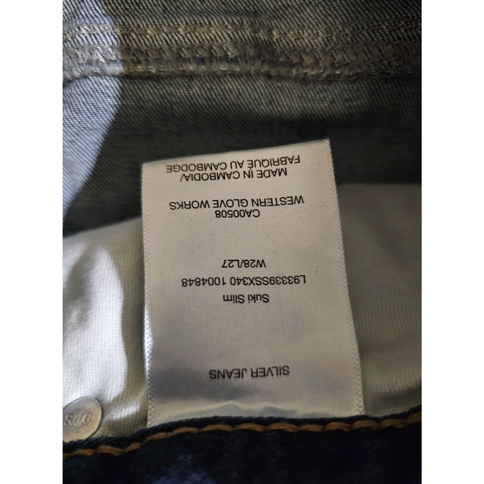 Silver Jeans Co. Silver Jeans Signature Suki Slim Denim Jeans Women's W28 L27 Medium Wash Clothing Jeans Size 28" / US 6 / IT 42 - 6 Thumbnail