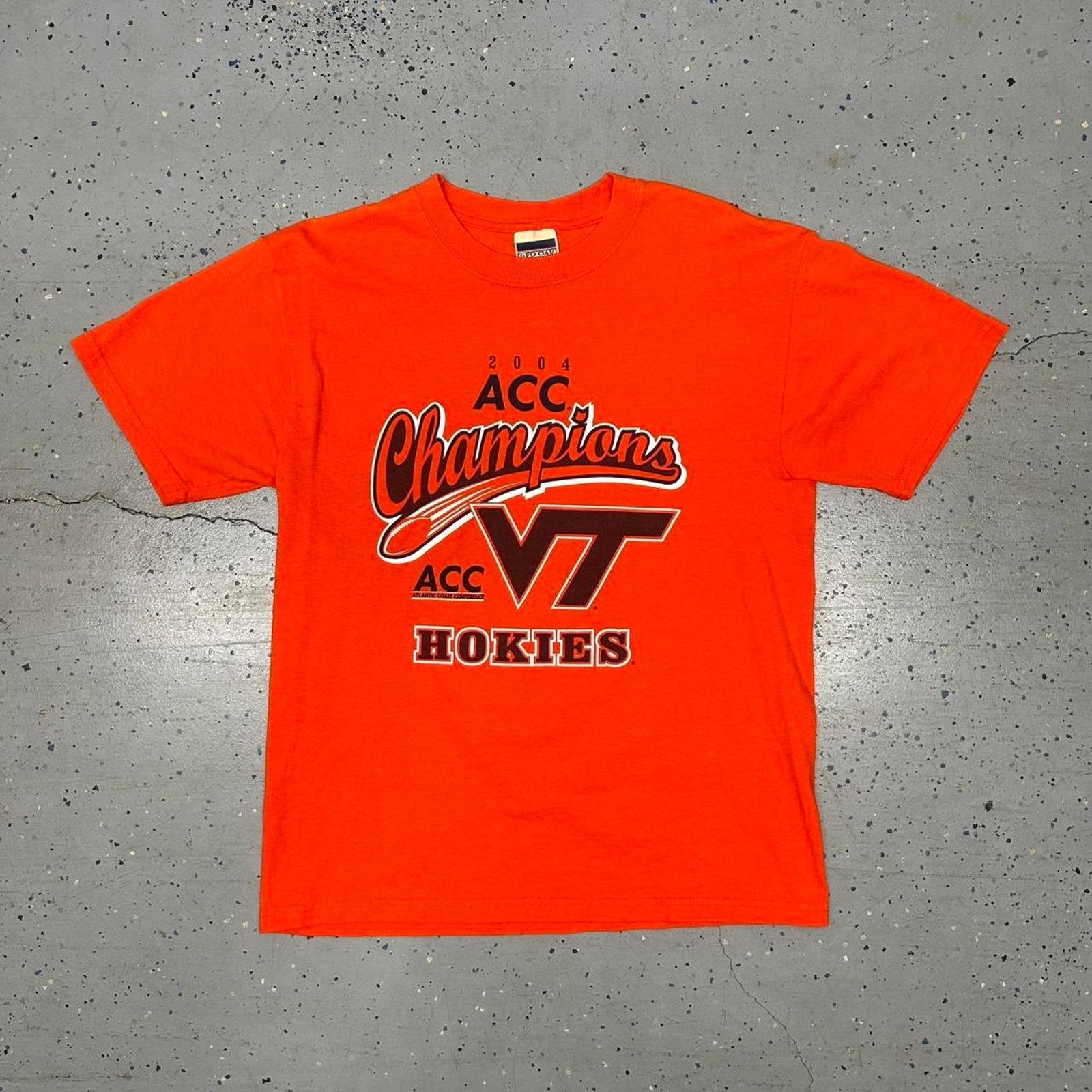 Other 2004 Orange Virginia Tech Hokies ACC Champions tee Size US M / EU 48-50 / 2 - 1 Thumbnail