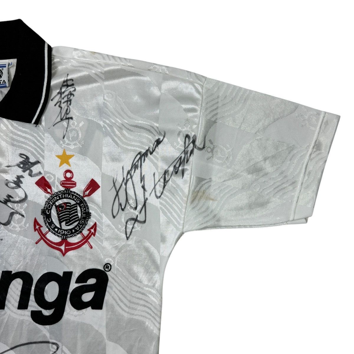 Vintage 1992 Vintage Corinthians Home Jersey Player Signature Size US M / EU 48-50 / 2 - 3 Thumbnail