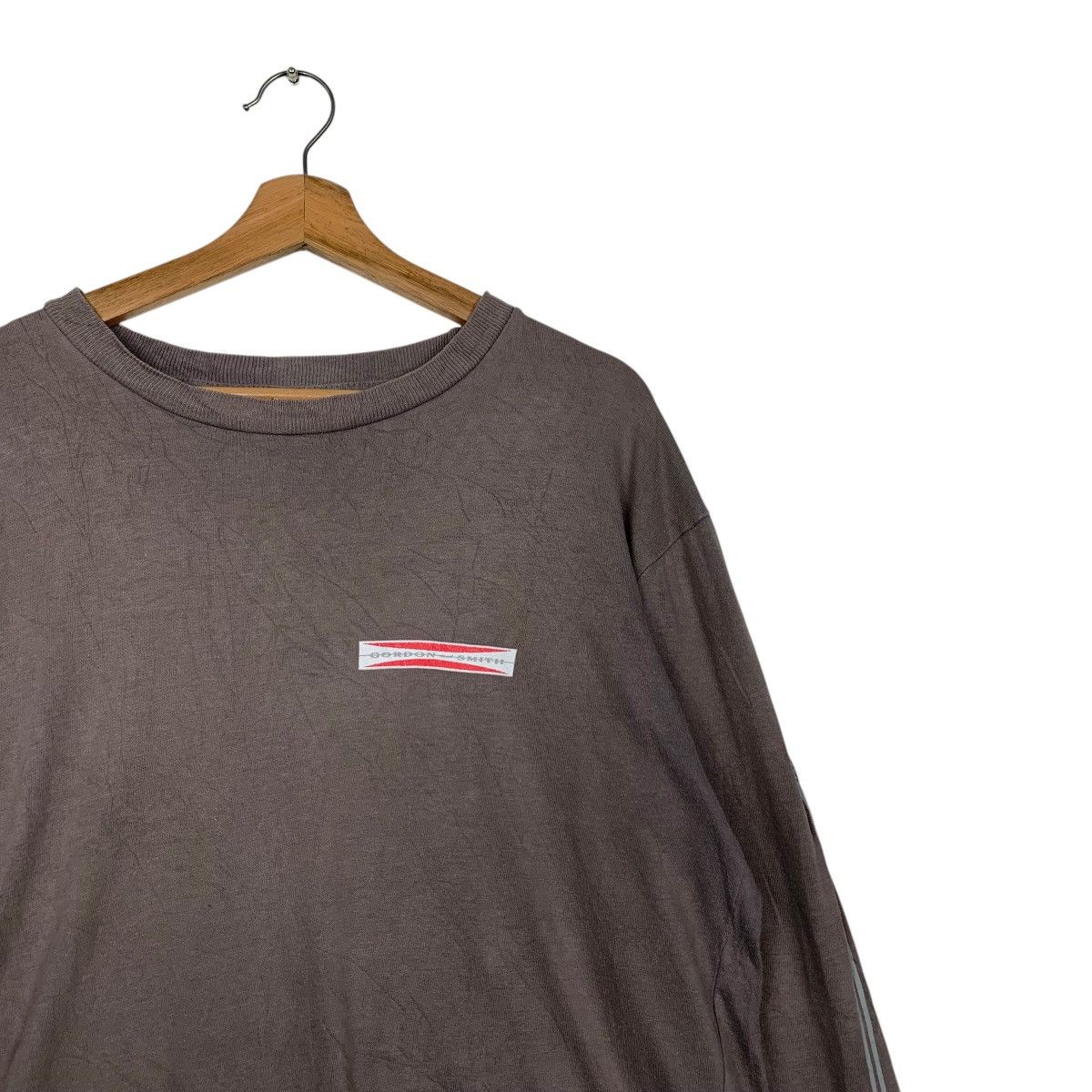 Vintage GORDON AND SMITH Surfing World Big Logo L/S Tees #2852-C128 Size US L / EU 52-54 / 3 - 7 Thumbnail