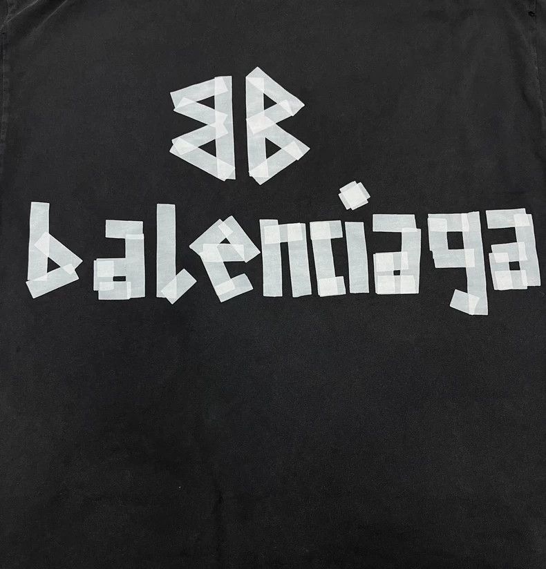 Balenciaga Balenciaga Adhesive tape short sleeve 2504-Nextarrow Size US L / EU 52-54 / 3 - 3 Thumbnail
