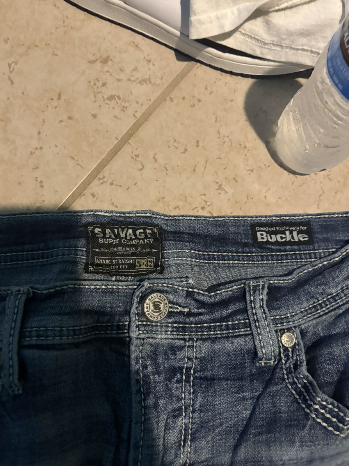 Salvage Salvage buckle jeans Size US 38 / EU 54 - 1 Thumbnail