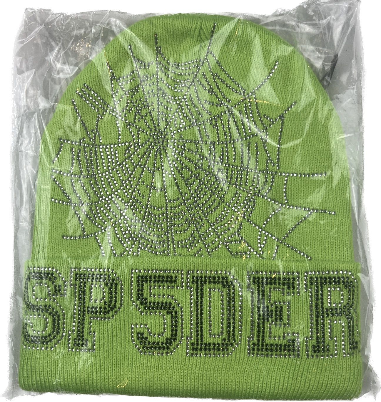 Sp5der Sp5der Rhinestone Beanie Size ONE SIZE - 6 Thumbnail