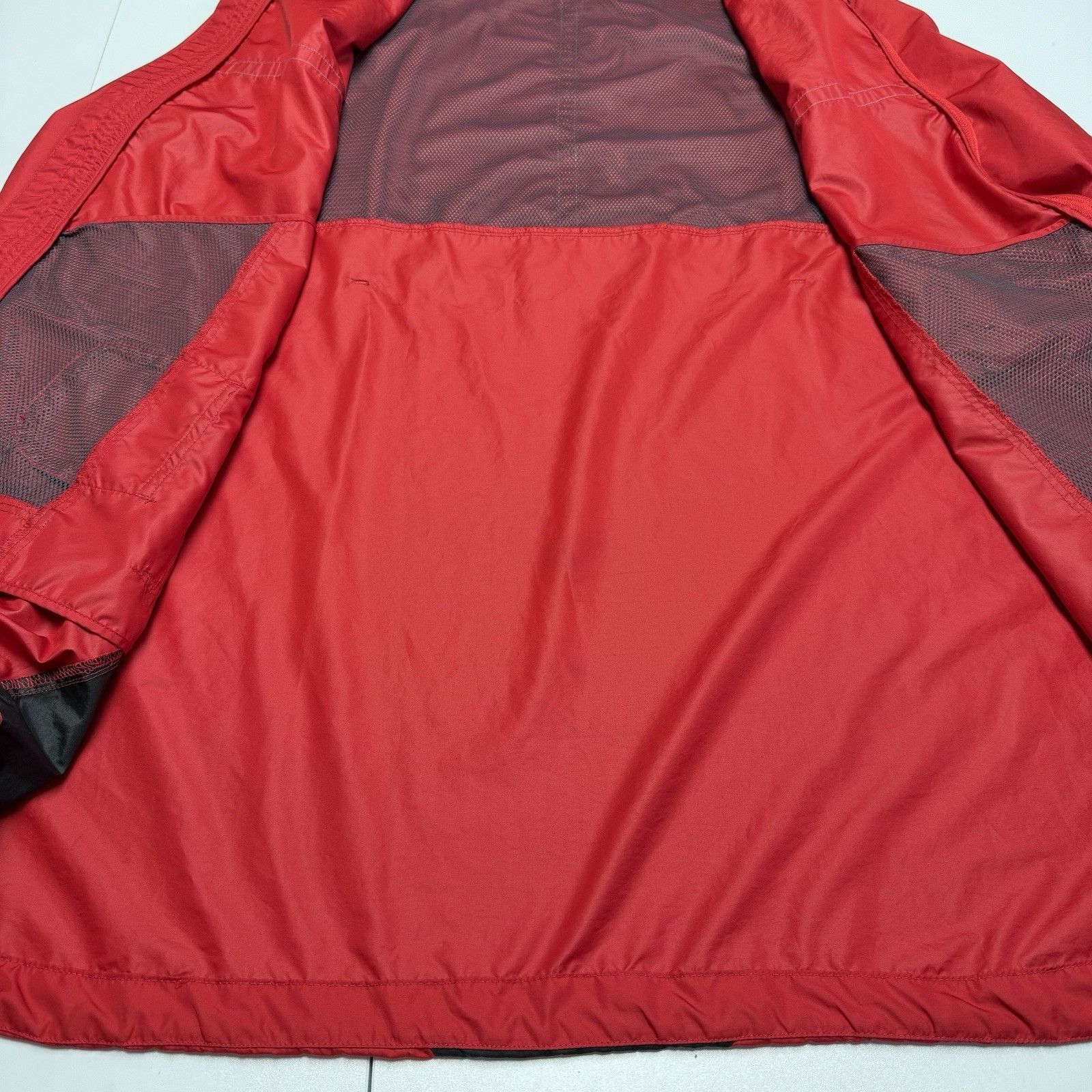 Nike Nike Windbreaker Jacket Mens 2XL Tall Red Full Zip Active Sp Size US XXL / EU 58 / 5 - 14 Thumbnail