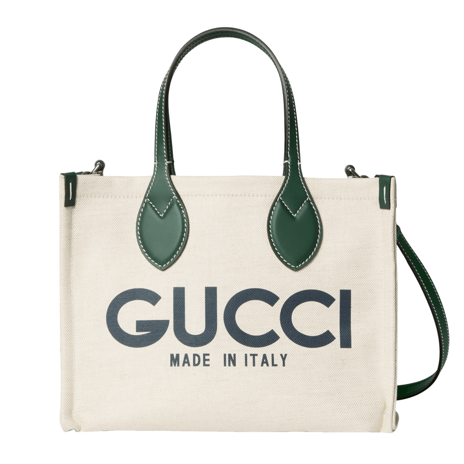 Gucci GUCCI Small Beige Cotton Tote Bag New & Authentic Size ONE SIZE - 4 Thumbnail