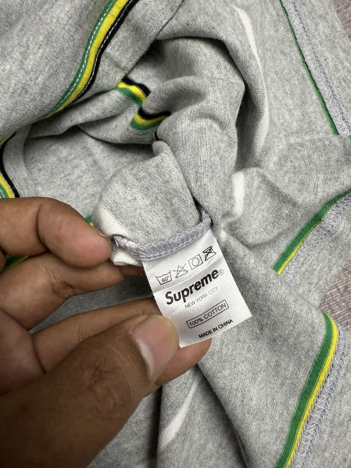Supreme SUPREME POLO SHIRT LONG SLEEVE Size US M / EU 48-50 / 2 - 5 Thumbnail