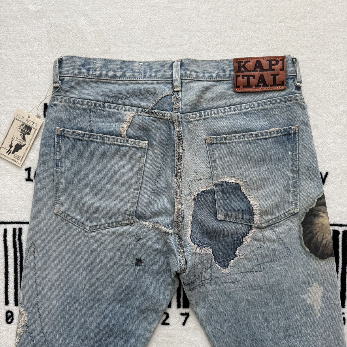 Kapital Kountry 14Oz Denim 5P Okabilly Africa Tribals Remake Size US 34 / EU 50 - 10 Thumbnail