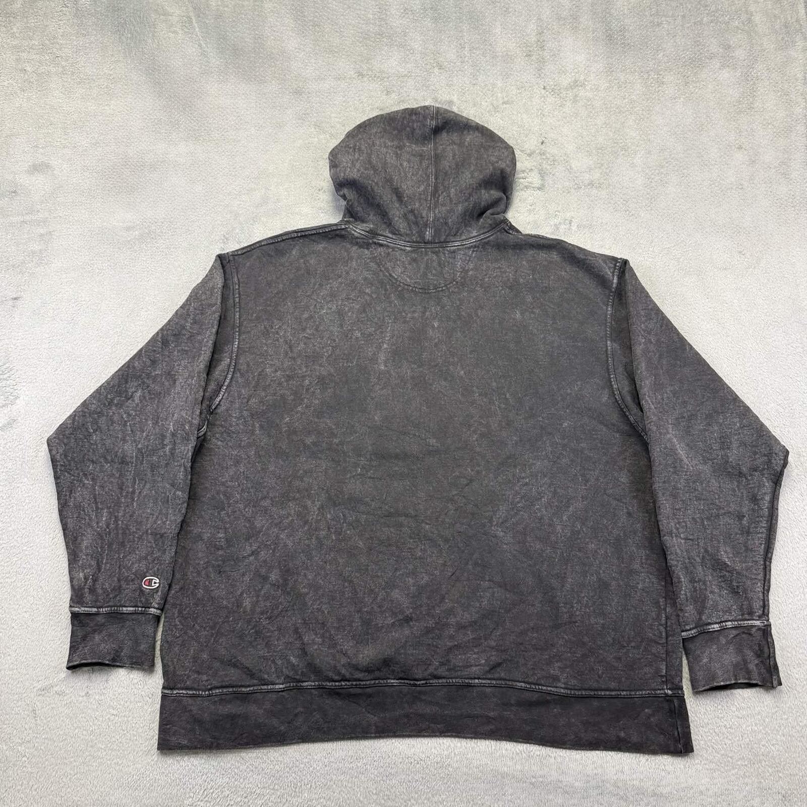 Champion Champion Men's Vintage Acid Wash Pullover Hoodie Size ONE SIZE - 2 Thumbnail
