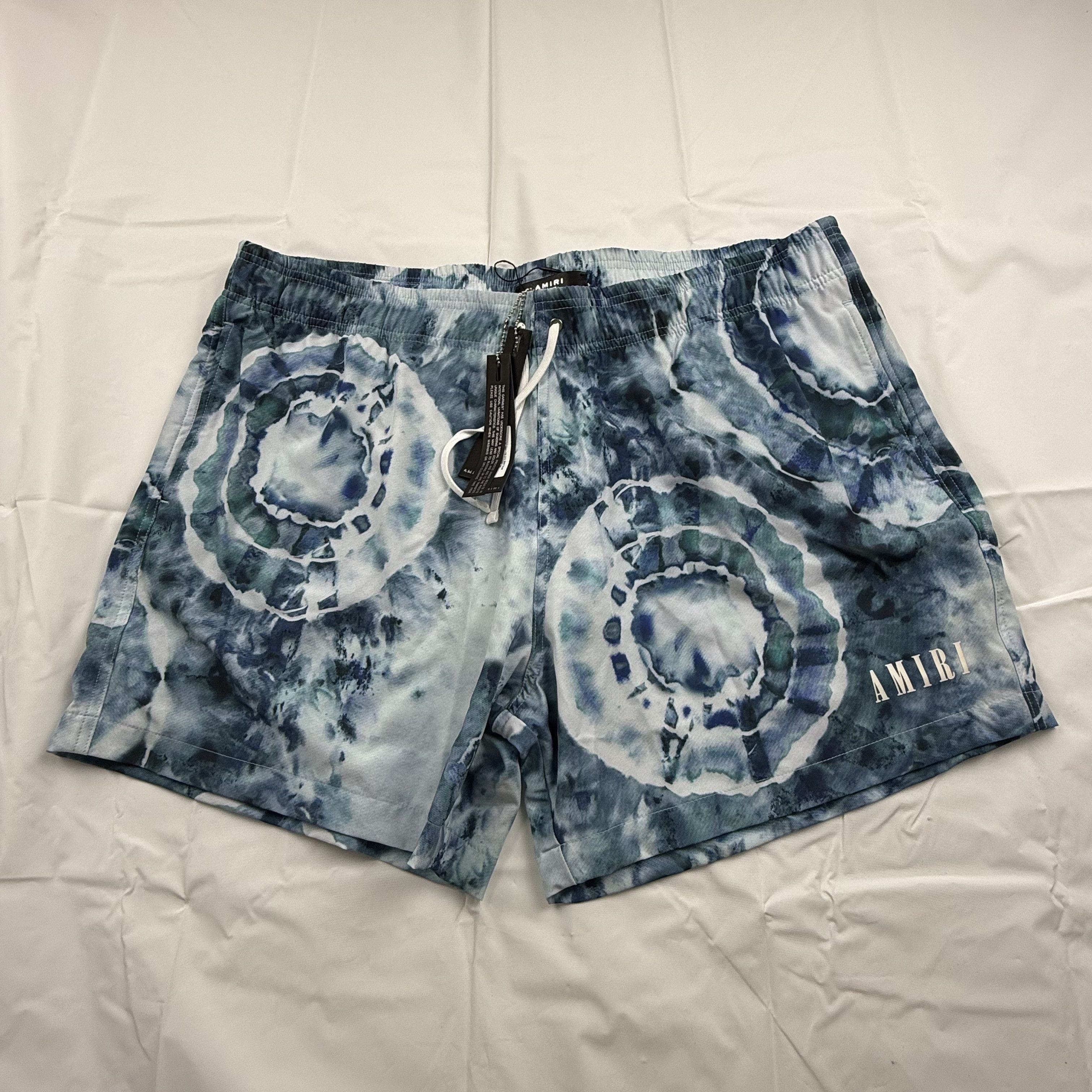 Amiri Amiri Zig Zag Swim Trunks Black Mens Large Size US 44 / EU 60 - 1 Thumbnail
