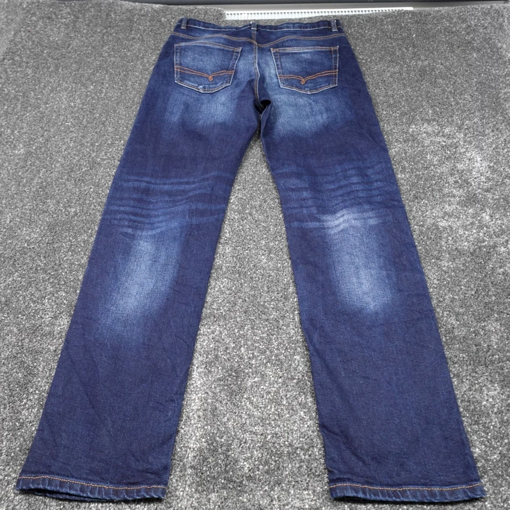 NEXT NEXT Jeans Mens 32 Blue Size W32 L33 Men Stonewashed Zip Fly Size US 32 / EU 48 - 3 Thumbnail