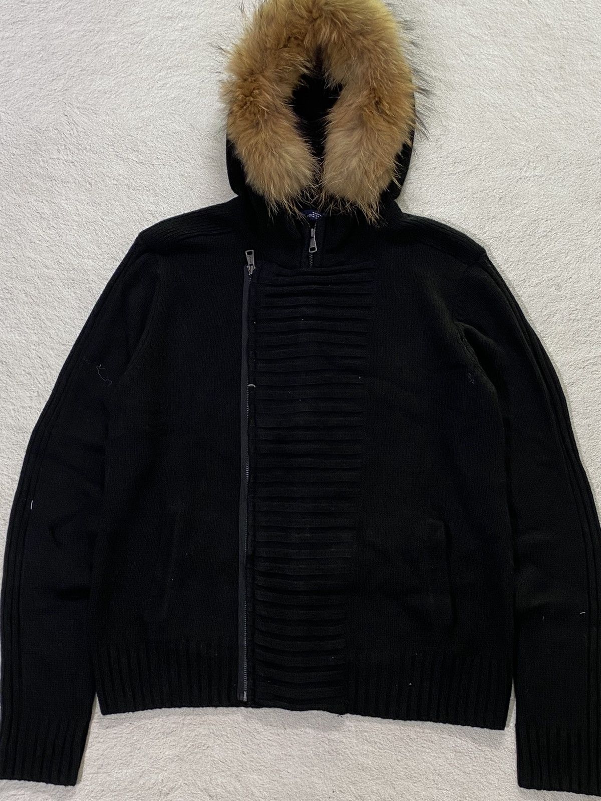 If Six Was Nine RARE❤️‍🔥 Us N Them fur Knit Hoodie Size US L / EU 52-54 / 3 - 2 Thumbnail