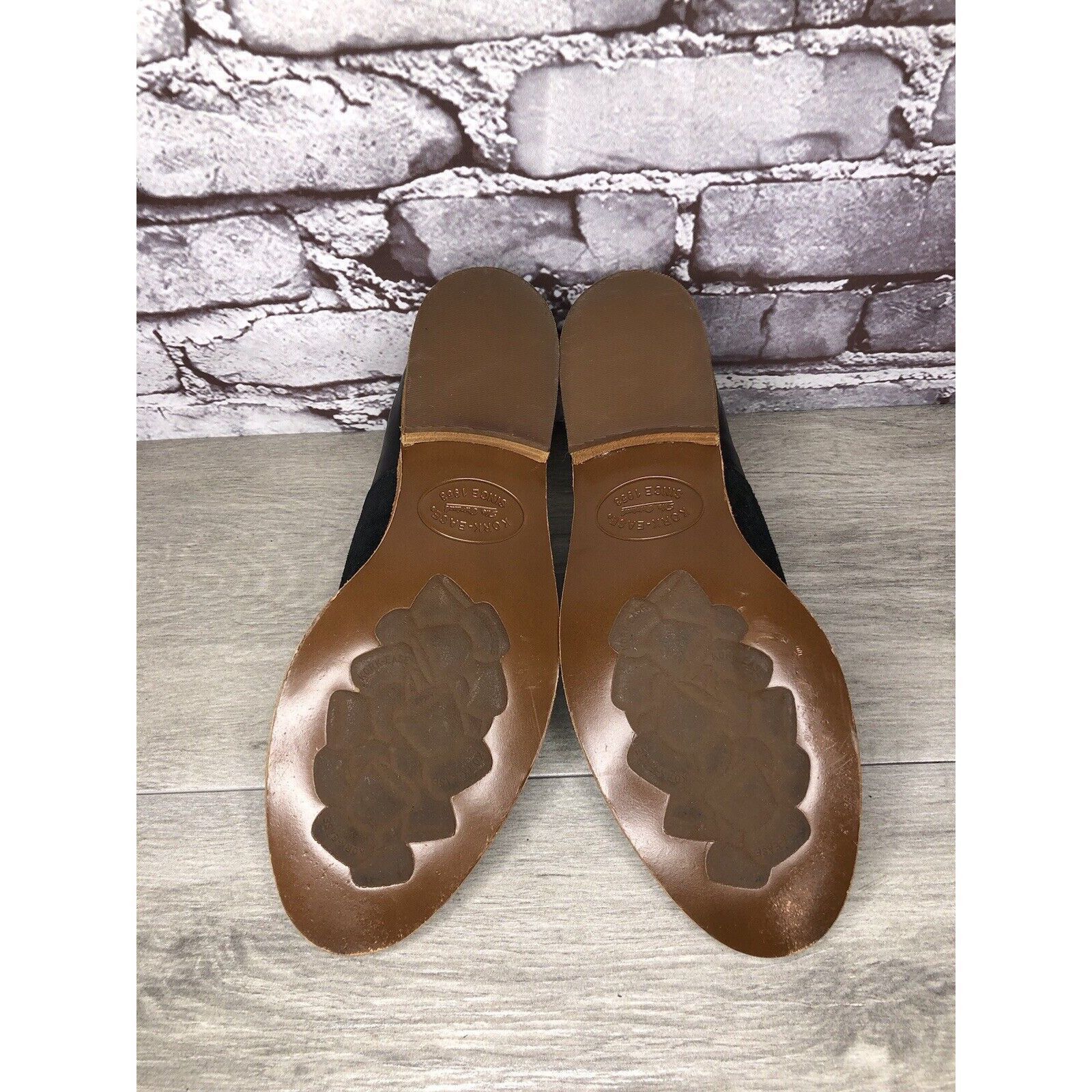 Other Kork Ease Niseda Black Leather Suede Monk Strap Oxfords Shoe Size US 8 / IT 38 - 17 Thumbnail