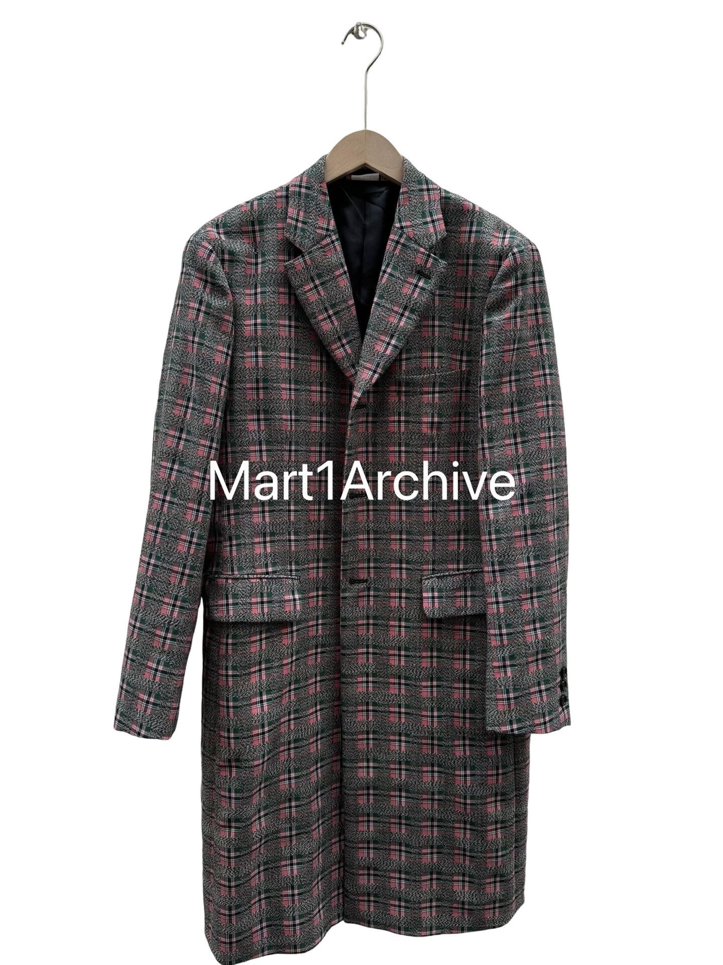 Comme des Garcons Comme des Garçons Homme Plus Plaid Wool Coat Size S Size US S / EU 44-46 / 1 - 1 Thumbnail