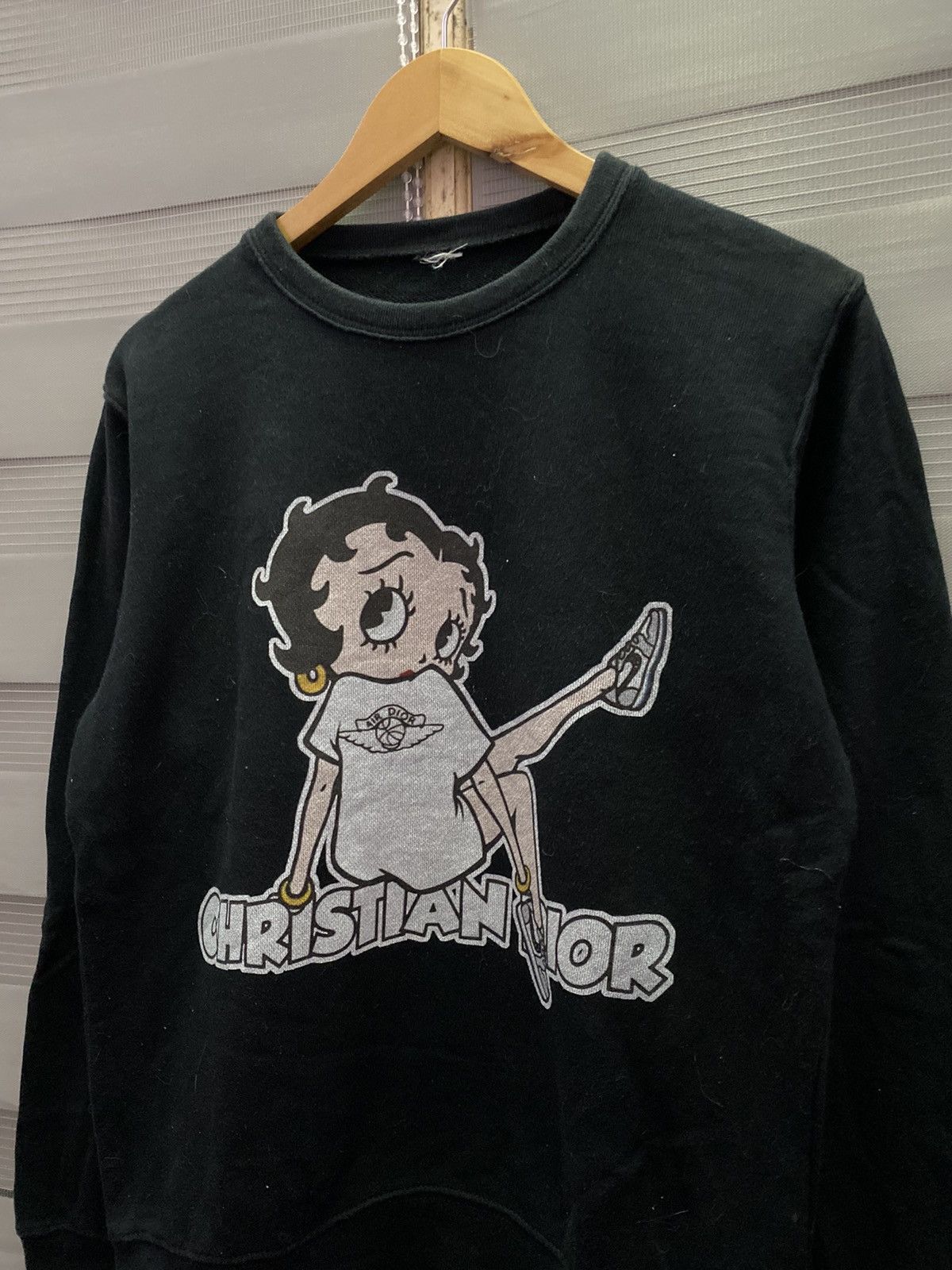 Cartoon Network × Vintage Vintage Betty Boop CD Parody Hoodie Sweatshirt Size US M / EU 48-50 / 2 - 2 Thumbnail