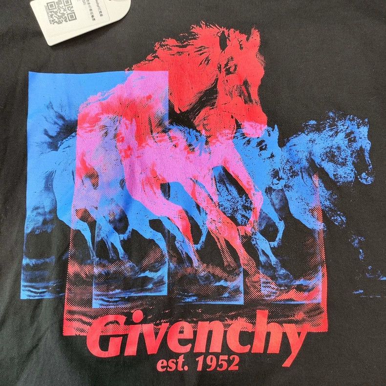 Givenchy Givenchy Fiber Short Sleeve Shirt, Black, Size S Size US S / EU 44-46 / 1 - 3 Thumbnail