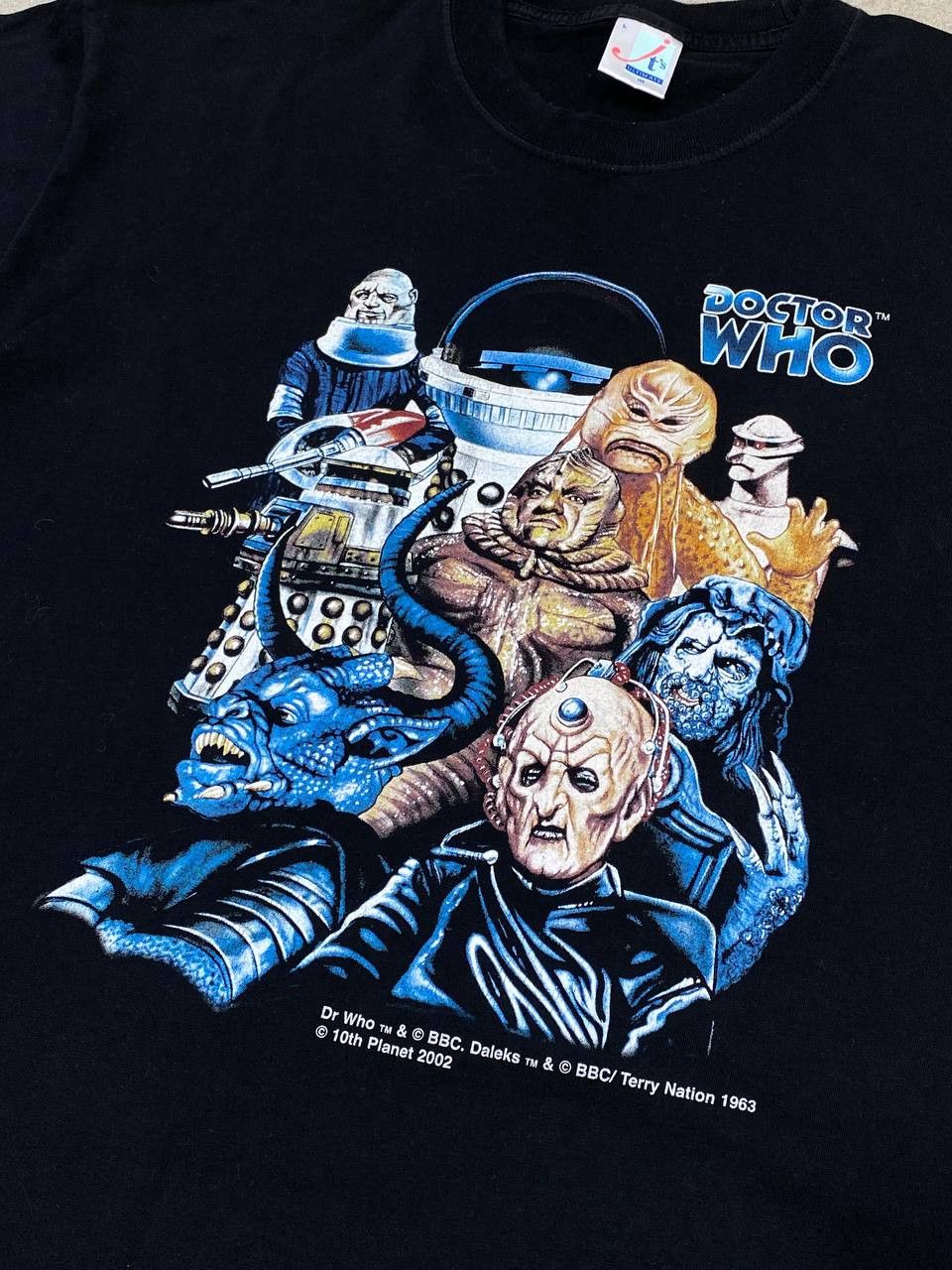 Sci-Fi Fantasy Vintage Doctor Who 2002 10th Planet BBC Promo T-Shirt Size US L / EU 52-54 / 3 - 7 Thumbnail