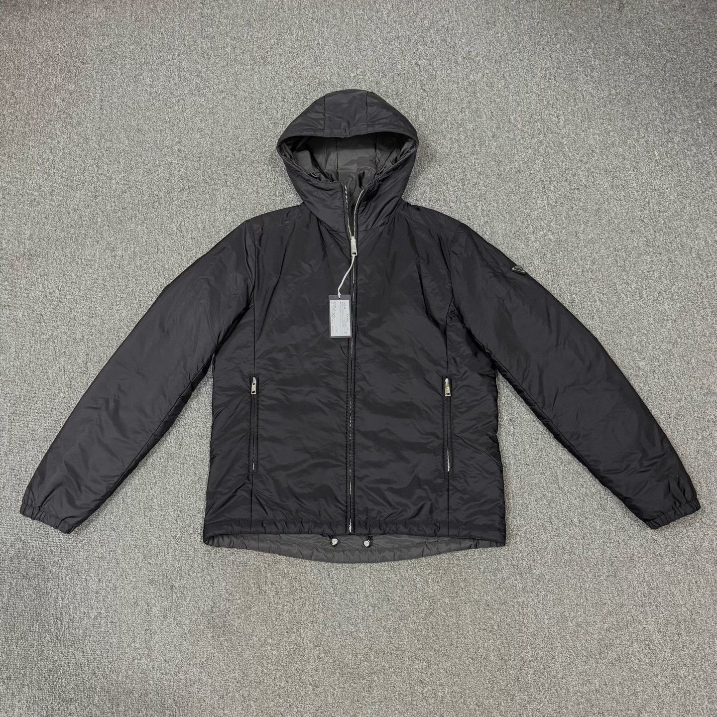 Prada Prada Black Double-Sided Puffer Jacket Size US M / EU 48-50 / 2 - 1 Thumbnail