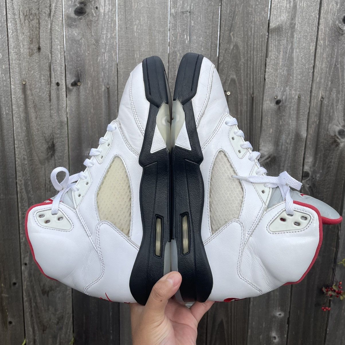 Jordan Brand × Nike Nike air Jordan 5 Fire Red size 9.5 2020 Size US 9.5 / EU 42-43 - 6 Thumbnail
