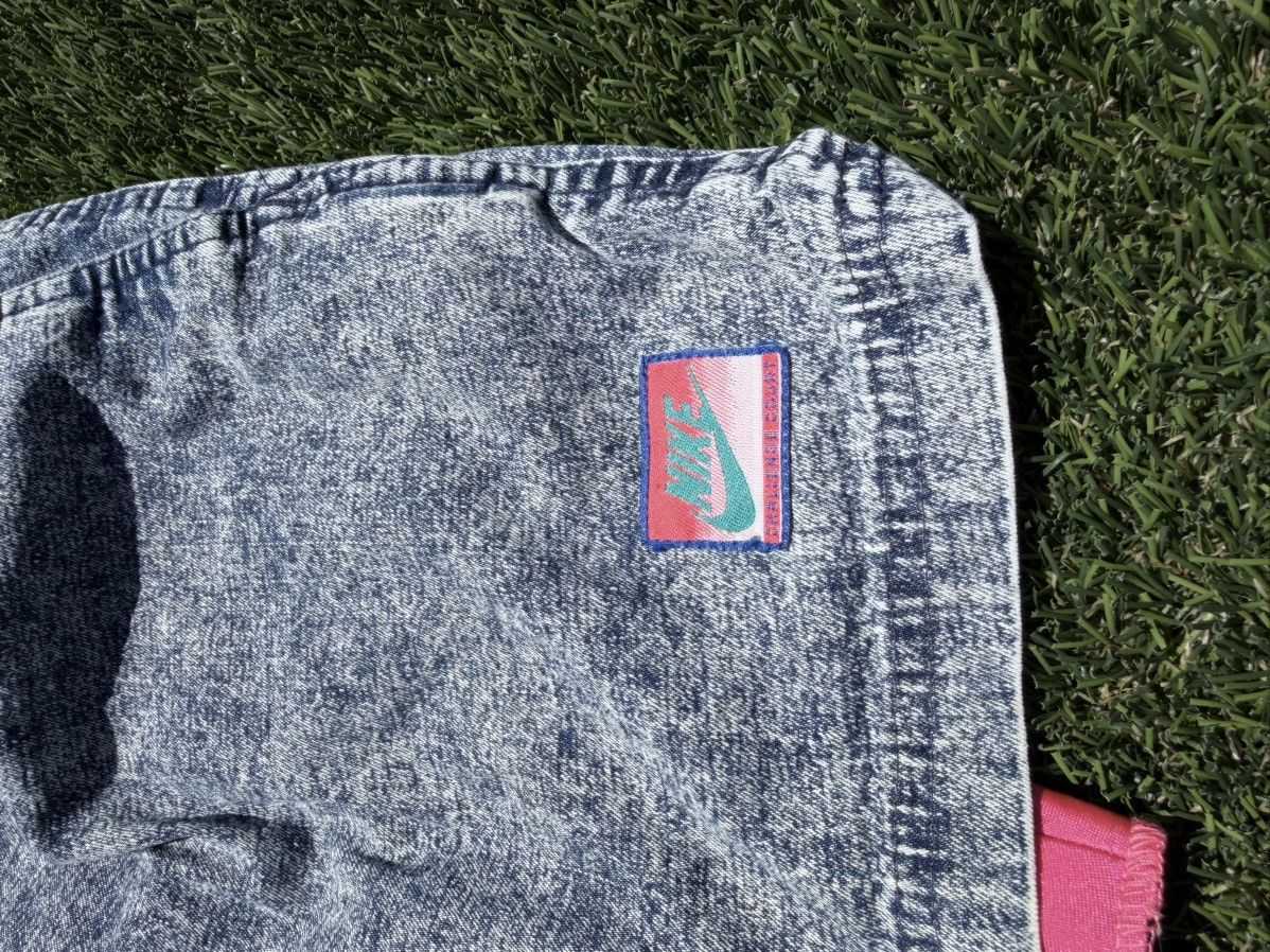 Nike Vintage Andre Agassi 90s Nike Court Challenge Denim Shorts Size US 38 / EU 54 - 4 Thumbnail