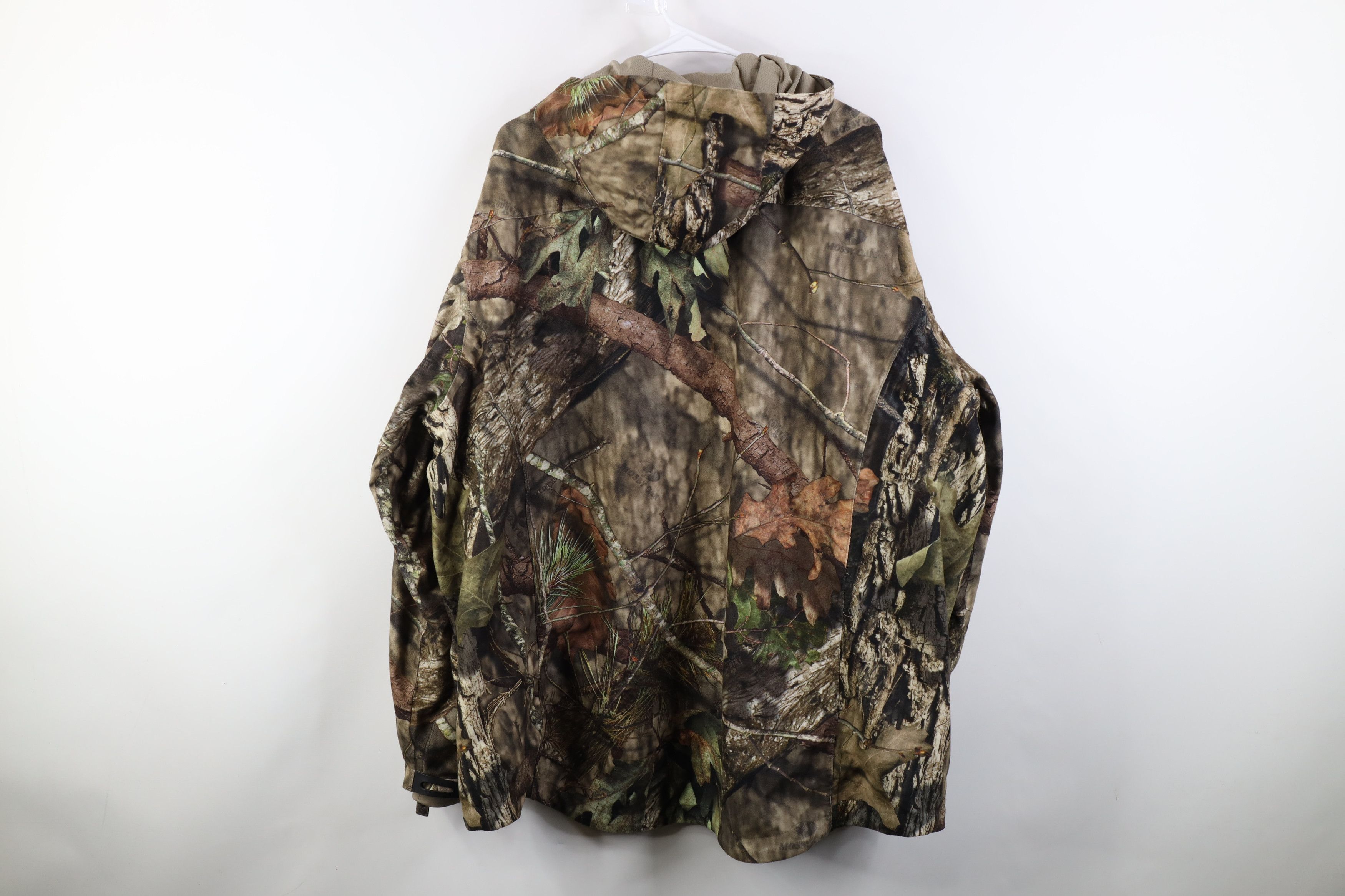 Vintage Vintage Streetwear Mossy Oak Camouflage Hooded Cloth Jacket Size US XXL / EU 58 / 5 - 13 Thumbnail