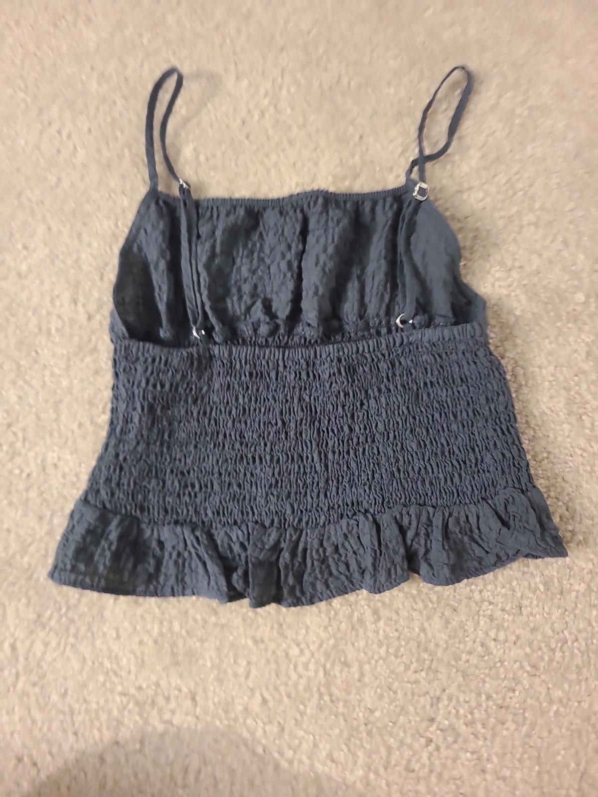 Zara New Zara Crop Top Blouse Size S / US 4 / IT 40 - 2 Thumbnail