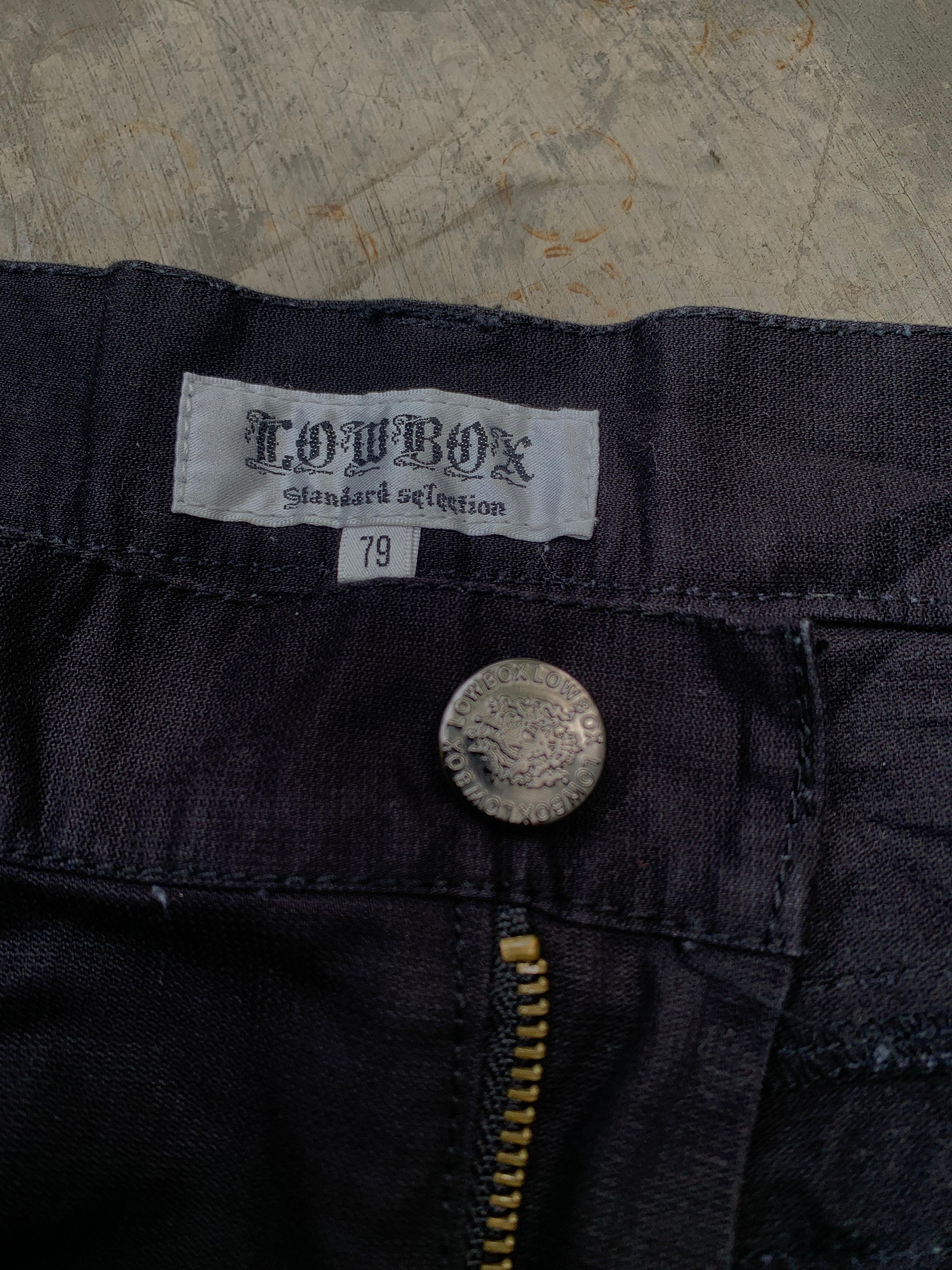 If Six Was Nine × LOWBOX Lowbox Avant Garde Bondage Multipocket Cargo Pants Japan Size US 32 / EU 48 - 6 Thumbnail