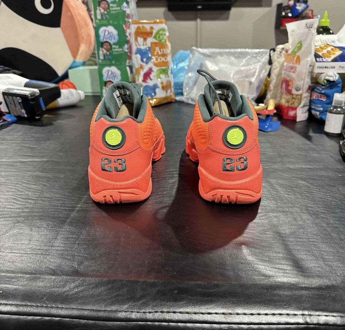 Jordan Brand Jordan 9 Low Bright Mango size 11.5 Size US 11.5 / EU 44-45 - 4 Thumbnail