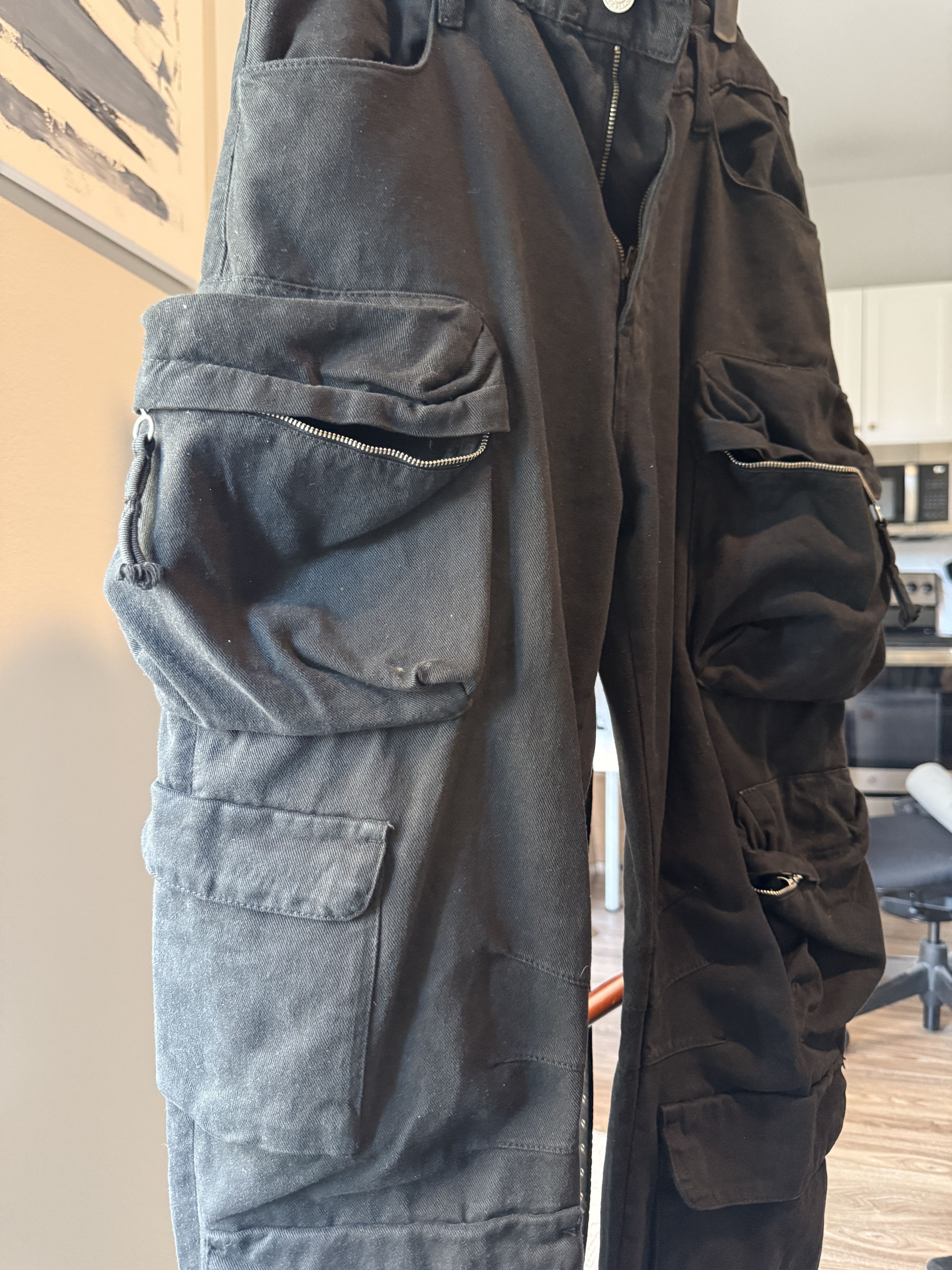Zara Zara cargo pants Size US 34 / EU 50 - 3 Thumbnail