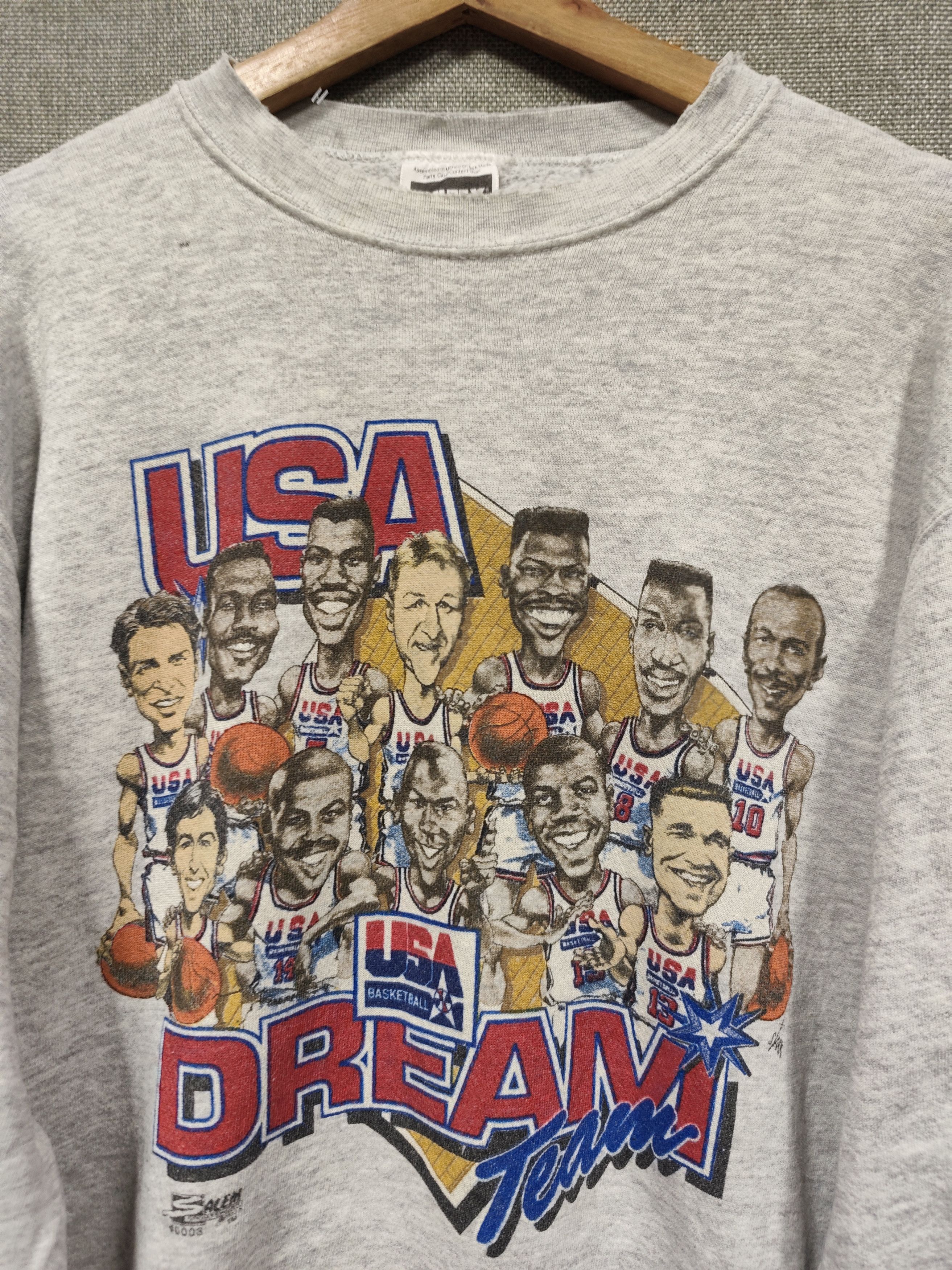 USA Olympics Vintage 1992 OlympicBasketballTeam Sweatshirt USA DreamTeam Size US L / EU 52-54 / 3 - 2 Thumbnail