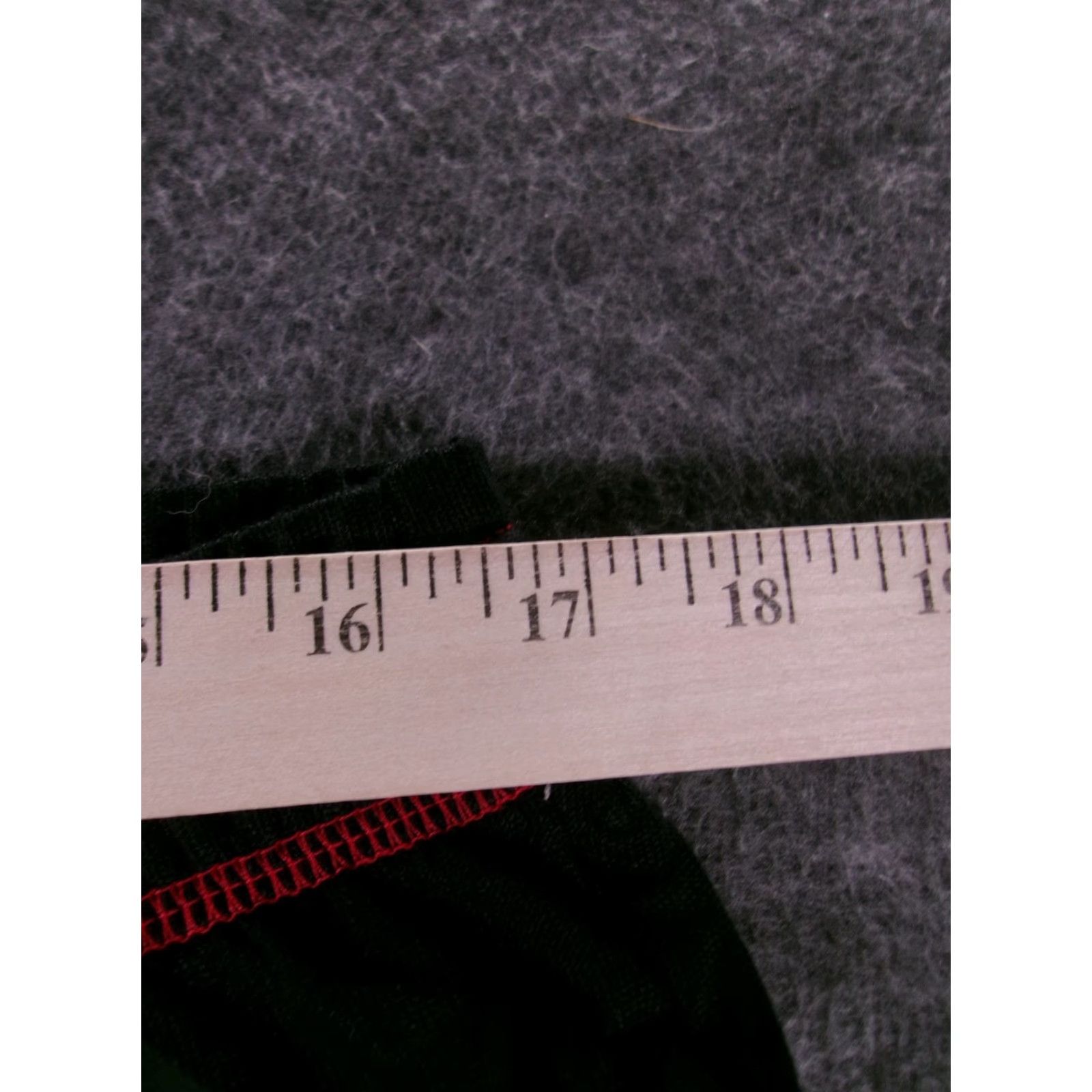 Vintage Joyspun Pants Womens L Black Red Trim Drawstring Jogger Lounge Elastic Waist Size 36" / US 14 / IT 50 - 4 Thumbnail