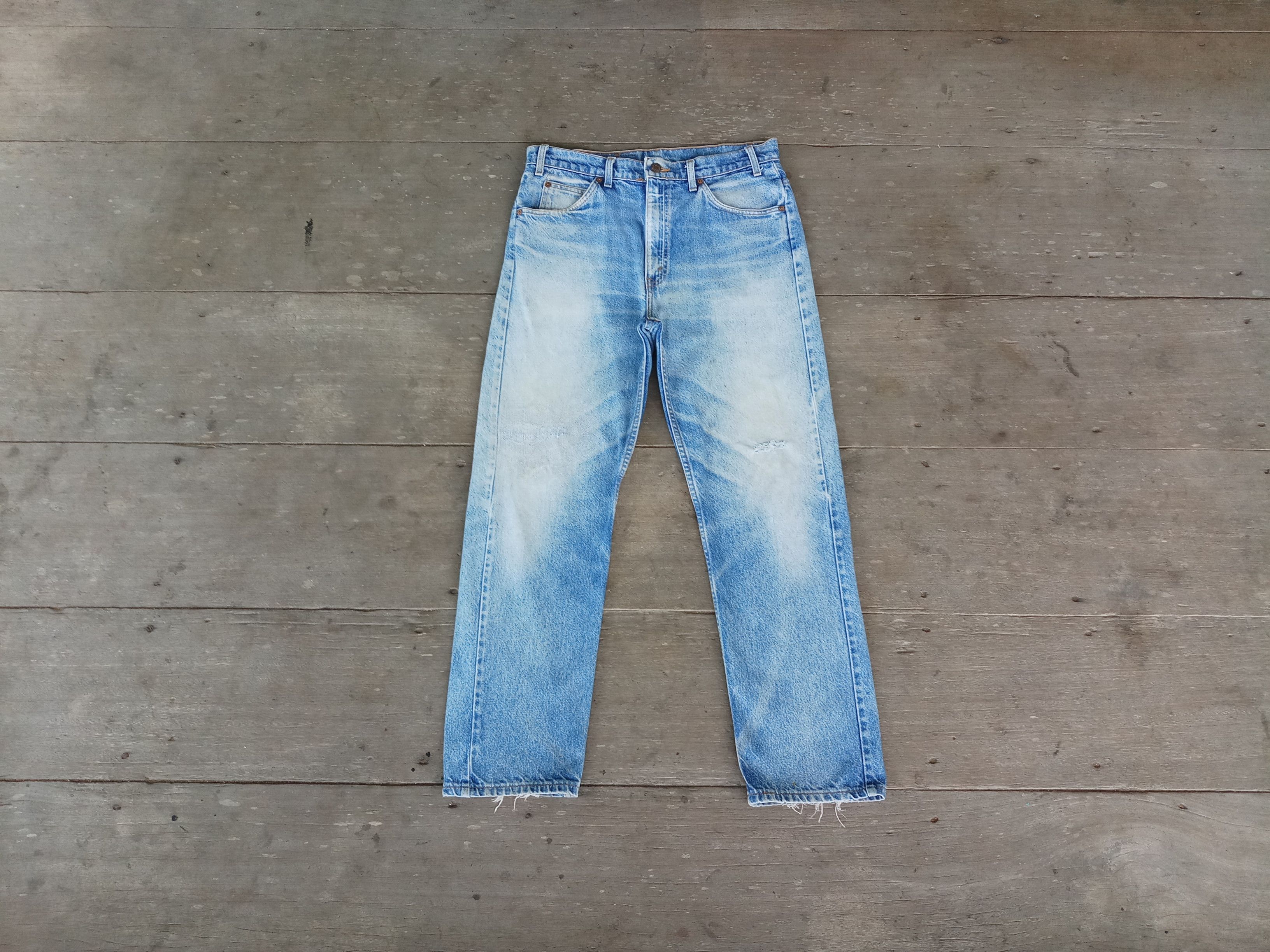 Levi's Vintage levis 505 orange tab W34 L30,levis denim ,retro Size US 34 / EU 50 - 1 Thumbnail