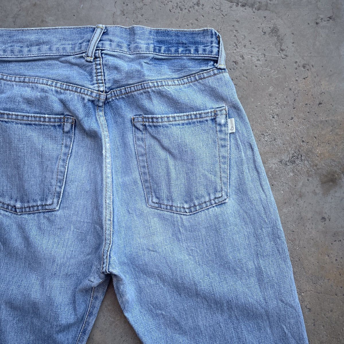 20471120 Vintage Japanese Designer Redline Selvedge Denim Jeans Size US 26 / EU 42 - 8 Thumbnail