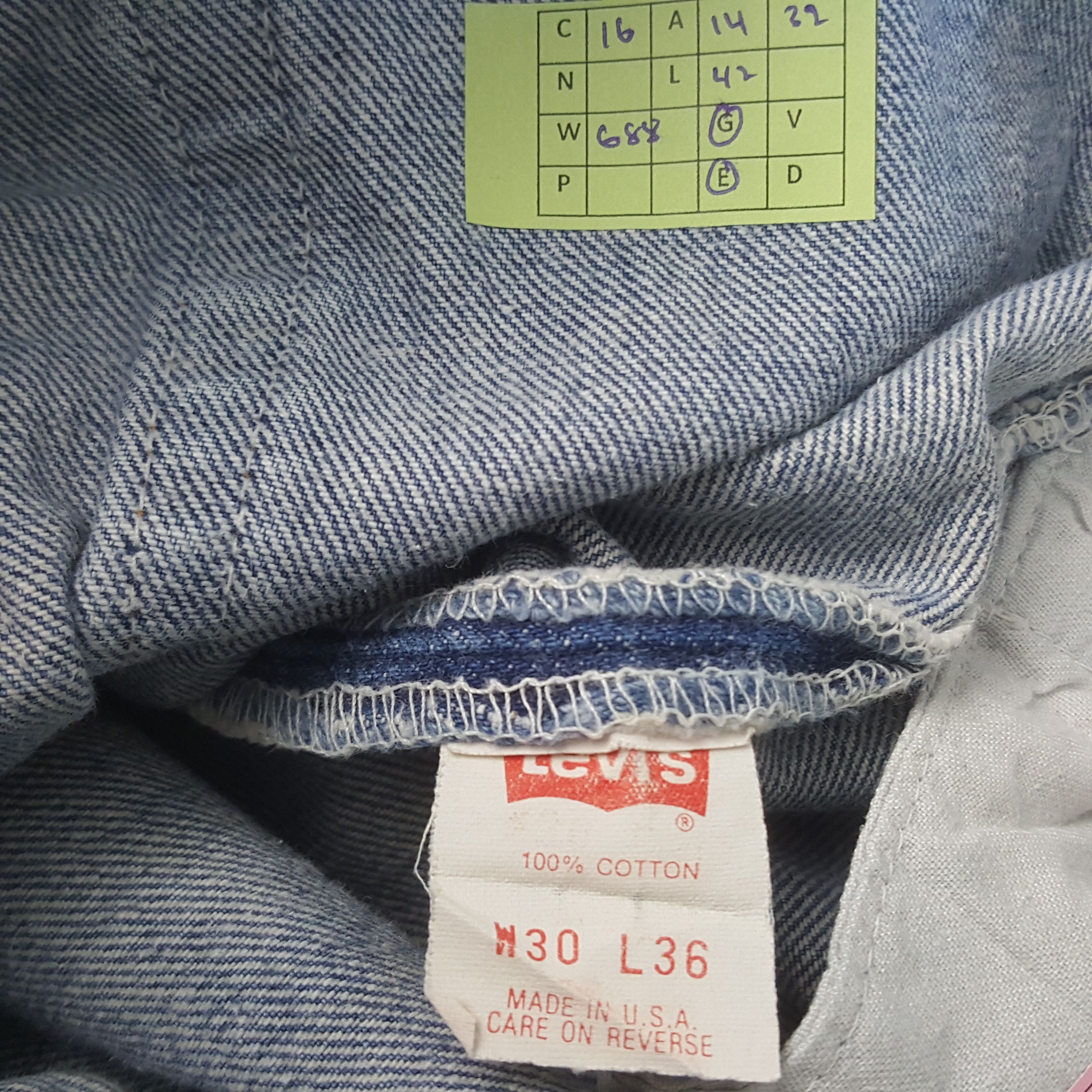 Levi's Vintage Levi's American Style Denim Jeans RR16 Size US 28 / EU 44 - 8 Thumbnail
