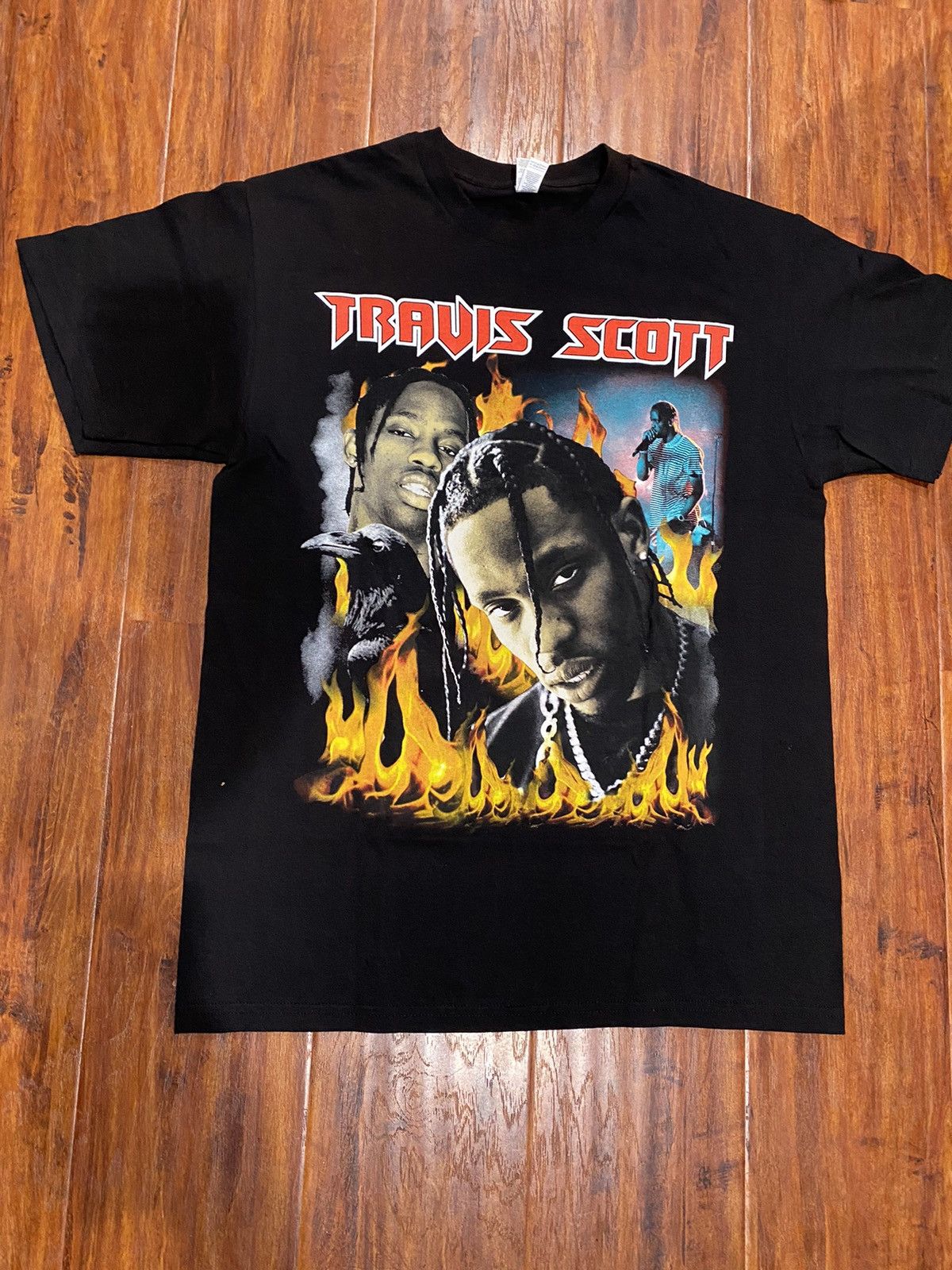 Band Tees Travis Scott graphic T-shirt Size US M / EU 48-50 / 2 - 1 Thumbnail